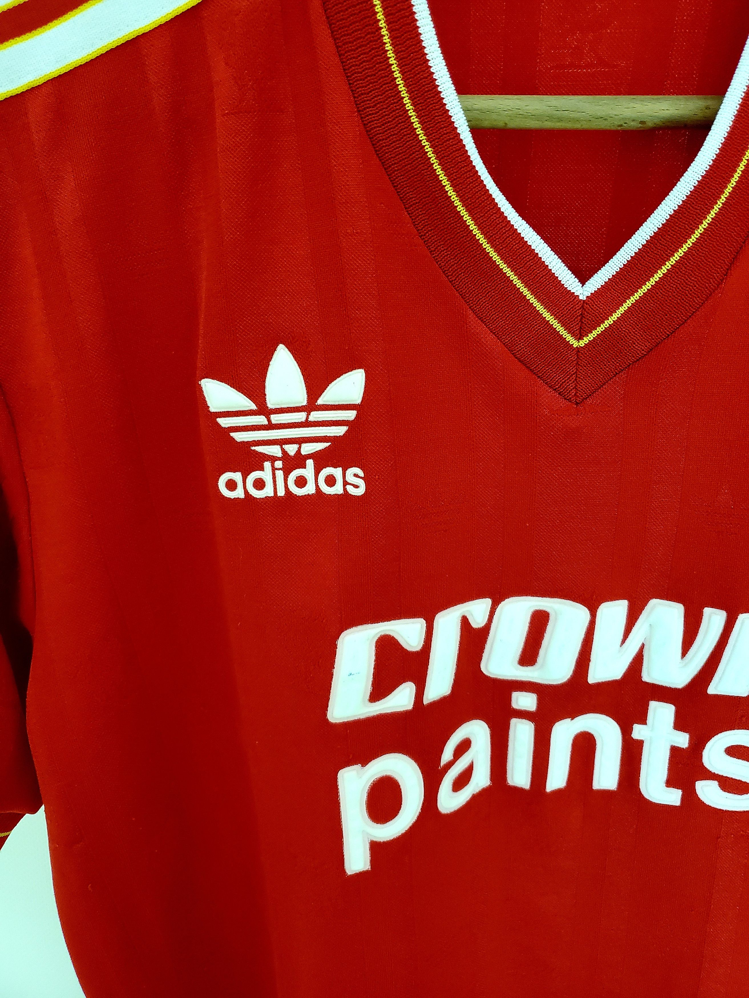 Adidas Authentic LIVERPOOL HOME 1985/1987 JERSEY M Size US M / EU 48-50 / 2 - 3 Thumbnail