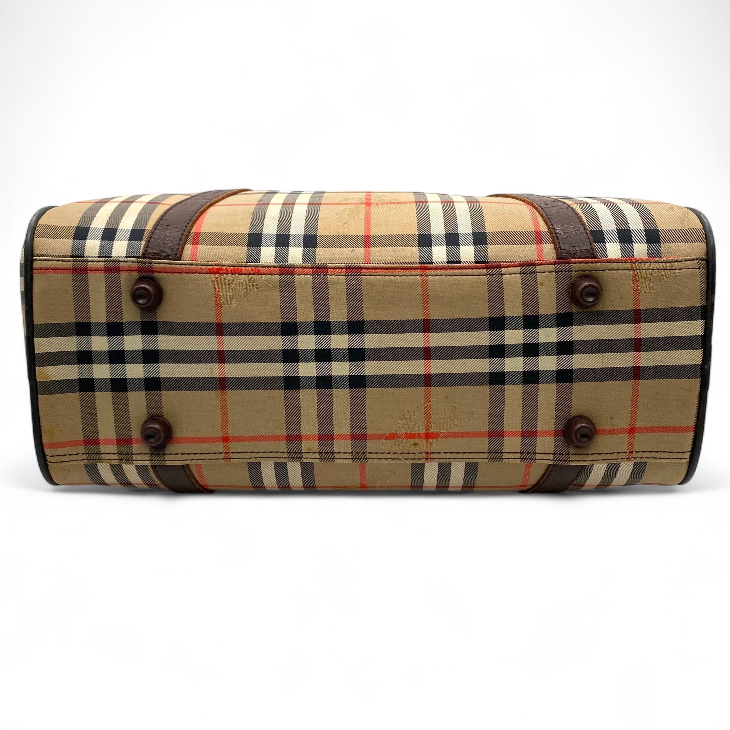 Burberry Vintage Burberrys Boston Bag Nova Check Size ONE SIZE - 4 Thumbnail
