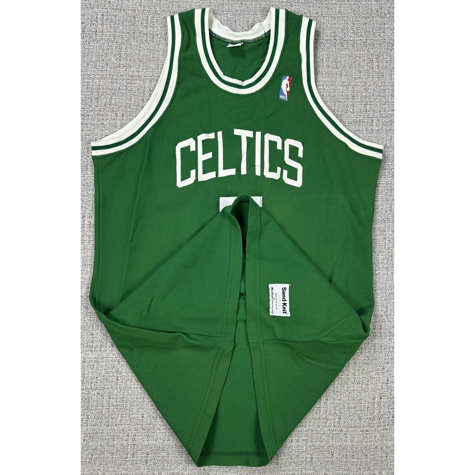 Other Boston Celtics Jersey Bill Walton Green Sand Knit 80s Sz L Size US L / EU 52-54 / 3 - 5 Thumbnail