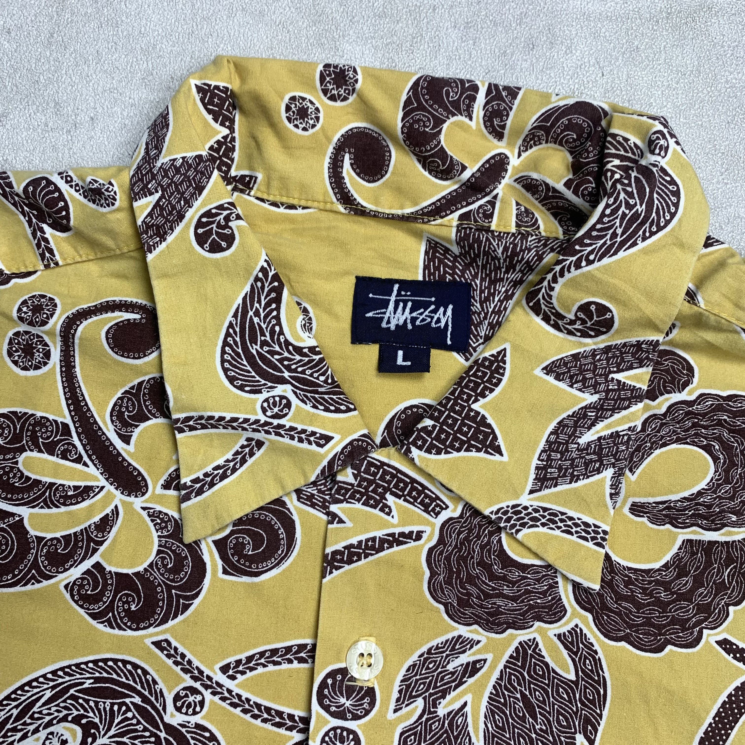 Stussy Vintage Stussy Hawaiian Shirt Size US L / EU 52-54 / 3 - 4 Thumbnail
