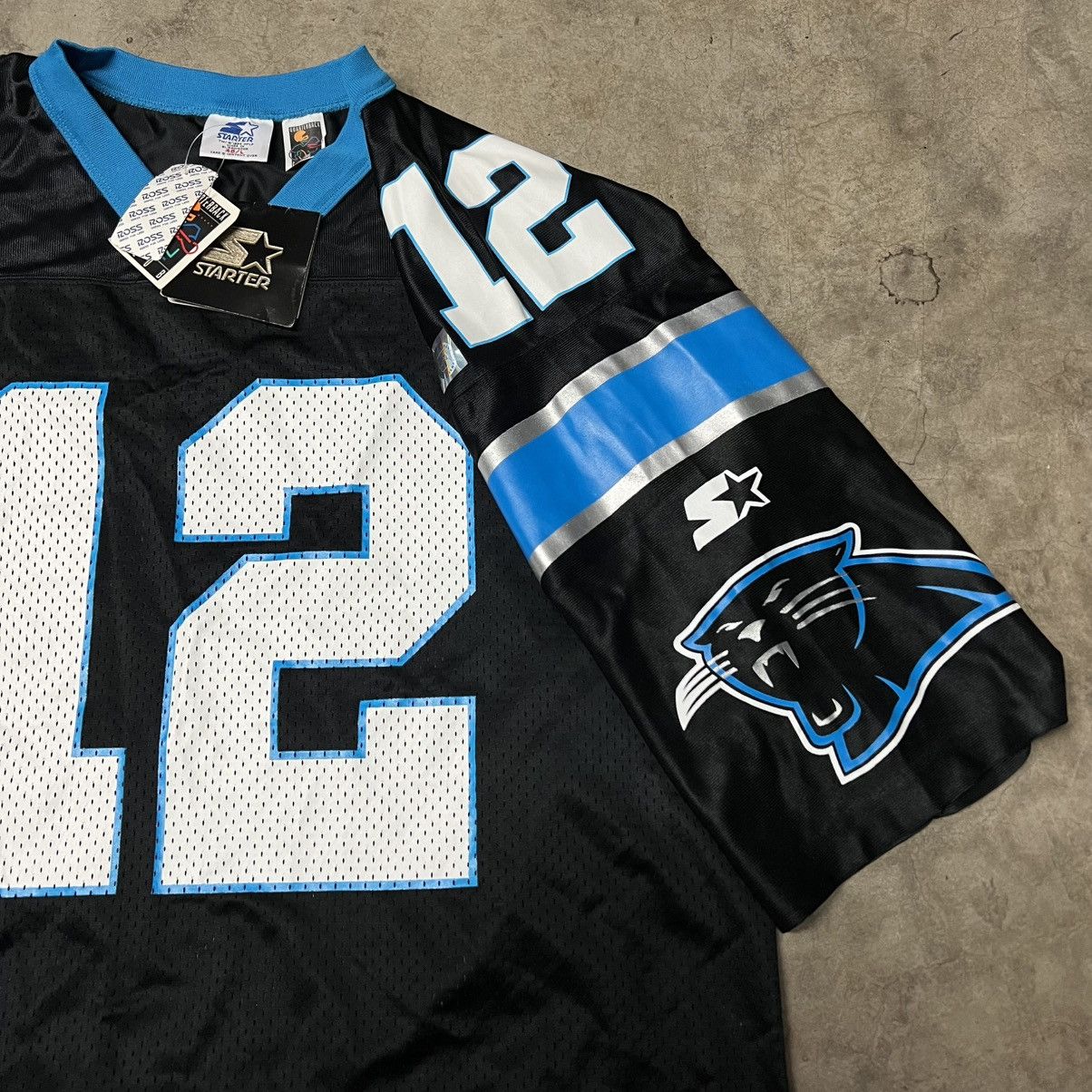 NFL × Vintage Vintage 90’s NFL Carolina Panthers Kerry Collins #12 Jersey Size US L / EU 52-54 / 3 - 5 Thumbnail