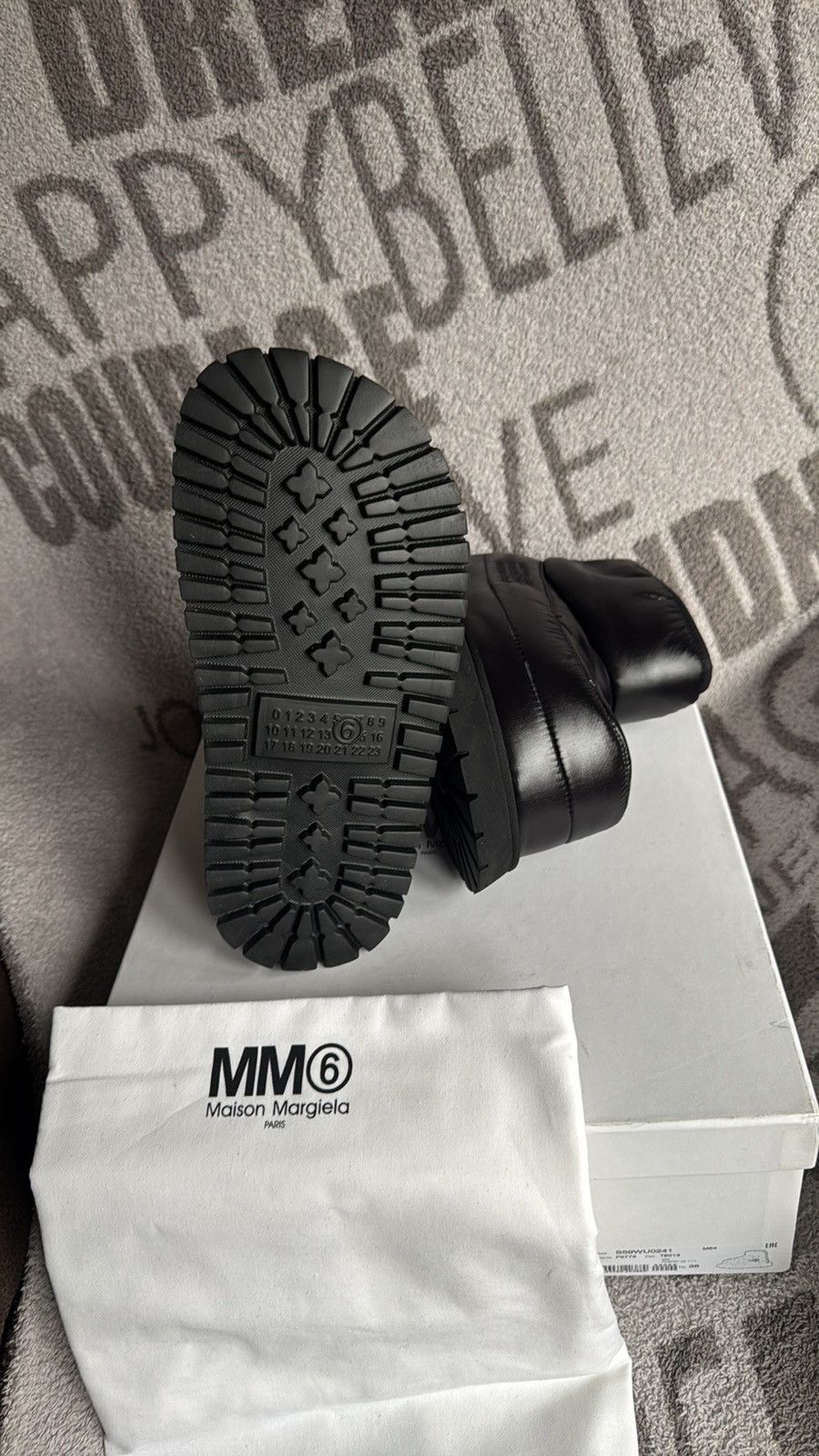Maison Margiela MM6 Maison Margiela ankle boot black S59WU0241 women NWT Size US 8 / IT 38 - 8 Thumbnail