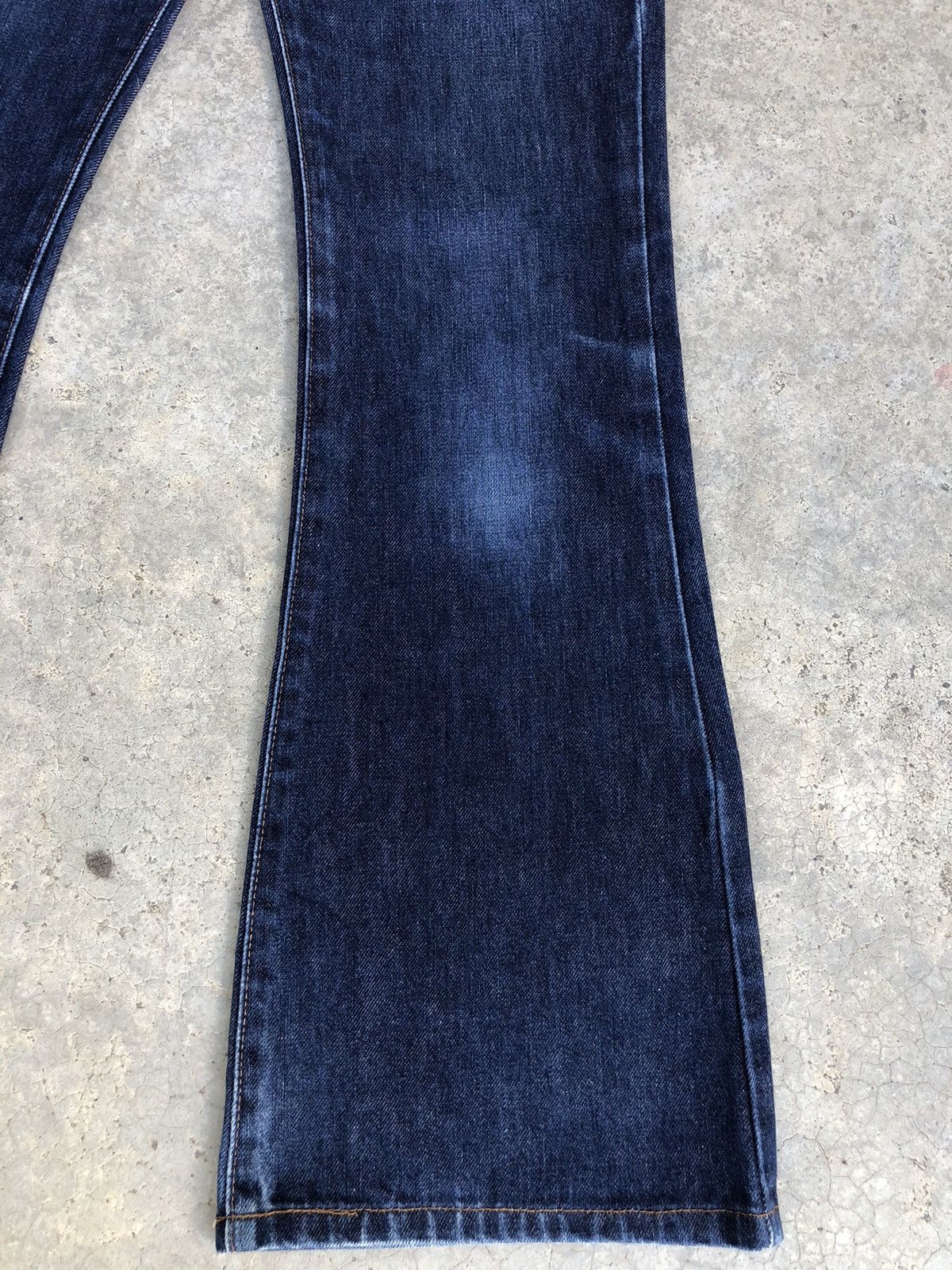 If Six Was Nine Y2k Wrangler Flared Jeans Distressed Jeans Size US 28 / EU 44 - 7 Thumbnail