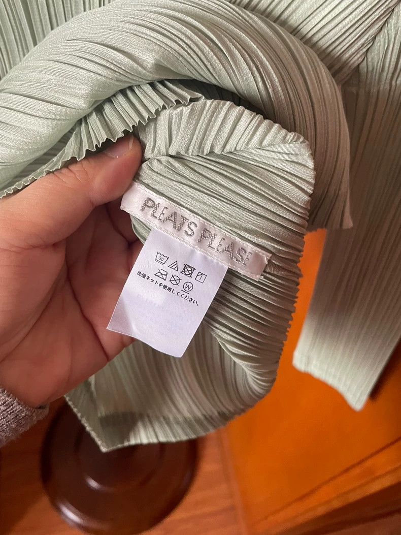 Other Issey Miyake/三宅一生 size:3 Green pleated top Size M / US 6-8 / IT 42-44 - 4 Thumbnail