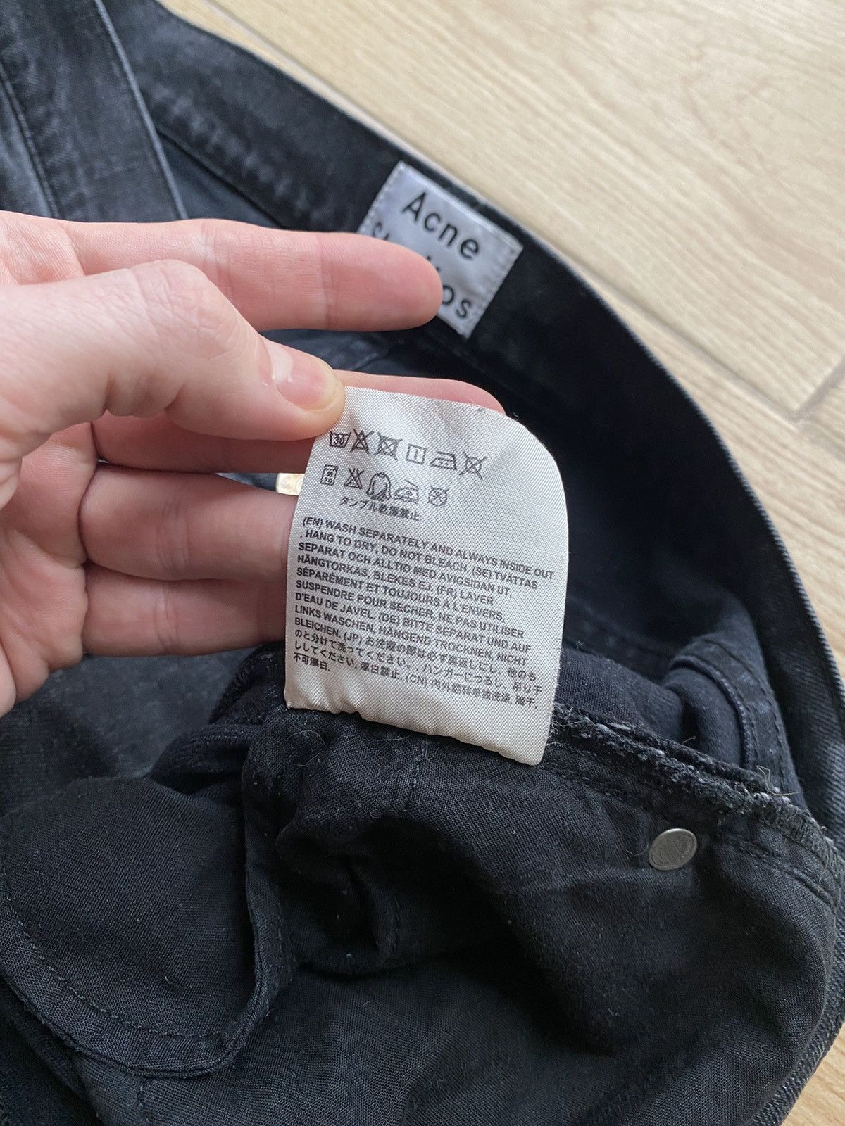 Acne Studios Acne Studios Thin Used Cash Jeans Size US 32 / EU 48 - 11 Thumbnail