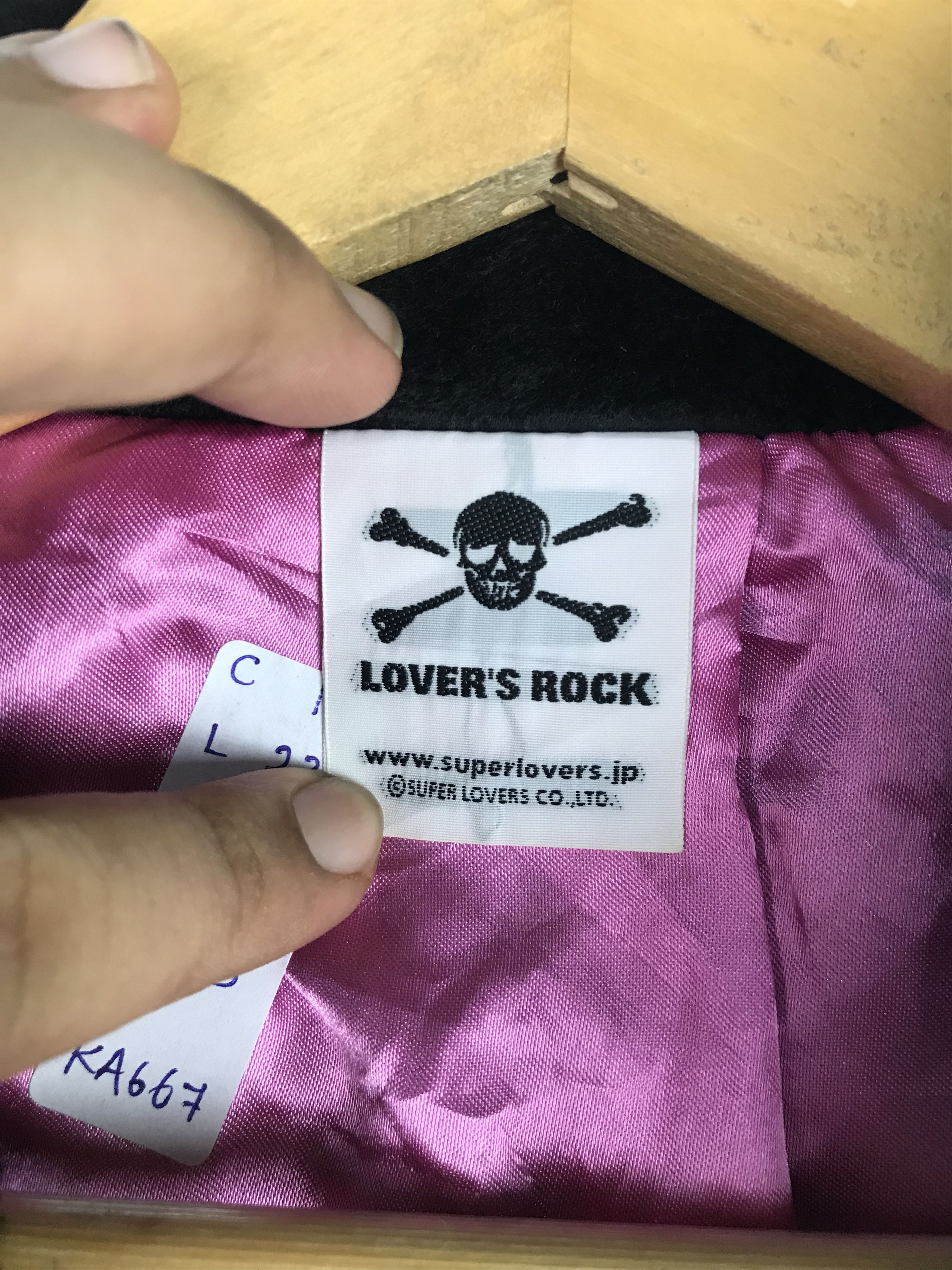 If Six Was Nine × Japanese Brand × Vintage Vintage Super Lovers Japanese Velvet Punk Jacket Size US M / EU 48-50 / 2 - 4 Thumbnail