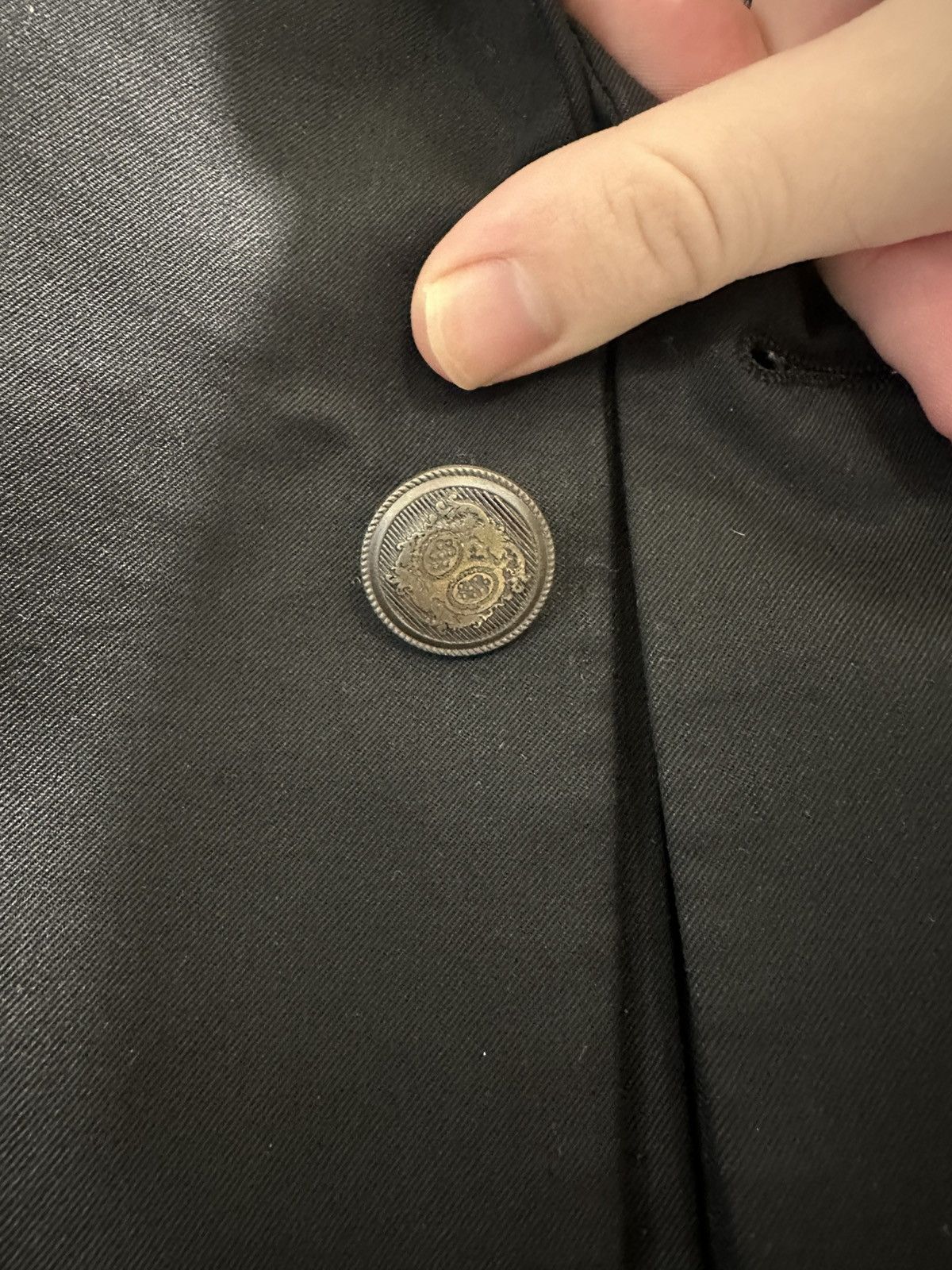 Balmain Balmain Paris Blazer Strong Shoulders, Luxury Fit Size 54R - 2 Thumbnail
