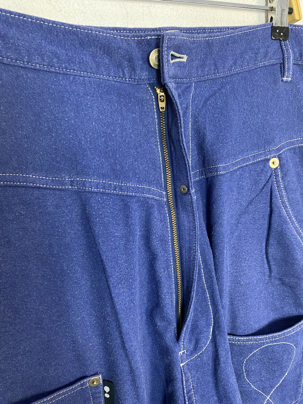 mercibeaucoup Mercibeaucoup Jevous Enprie Issey Miyake Denim Baggy Rise 32 Size 32" / US 10 / IT 46 - 5 Thumbnail