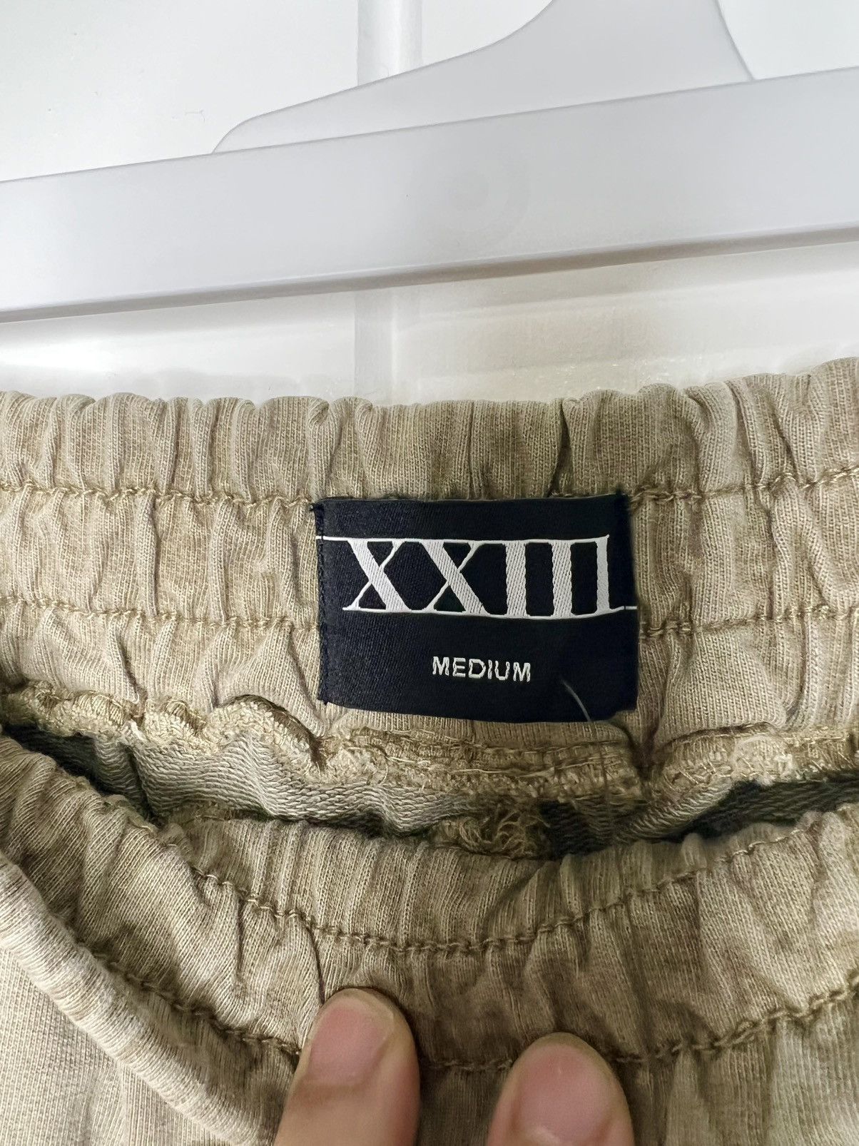 Other XXIIIBAIRHSORT-KHAKI-MEDIUM BAIR DISTRESSED SHORT Size US 32 / EU 48 - 8 Thumbnail