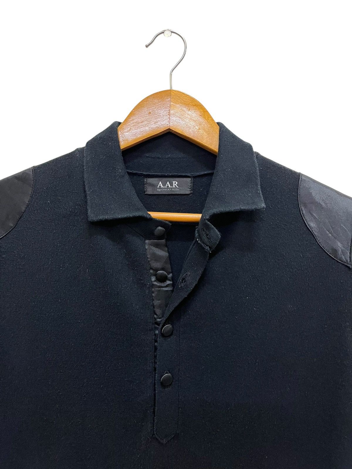 Yohji Yamamoto Yohji Yamamoto A.A.R Polo Shirt Size US M / EU 48-50 / 2 - 11 Thumbnail