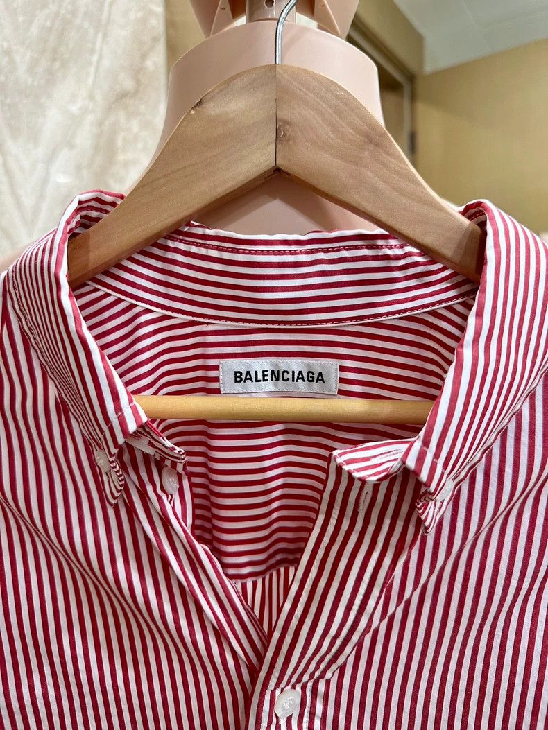 Balenciaga Balenciaga size 36 Ladies deconstruct striped shirts Size S / US 4 / IT 40 - 4 Thumbnail