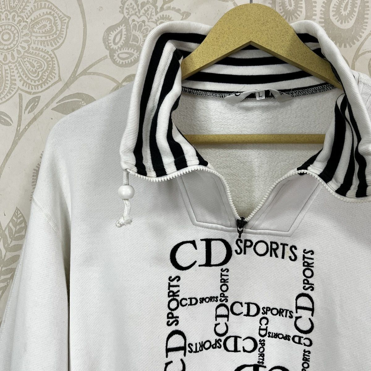 Christian Dior Monsieur Vintage 1980s Christian Dior Sports Monogram Sweatshirts Size US L / EU 52-54 / 3 - 5 Thumbnail