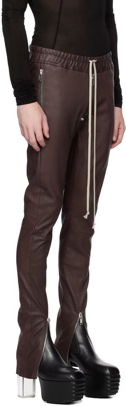 Rick Owens Rick Owens Gary Leather Pants Size US 33 - 2 Thumbnail