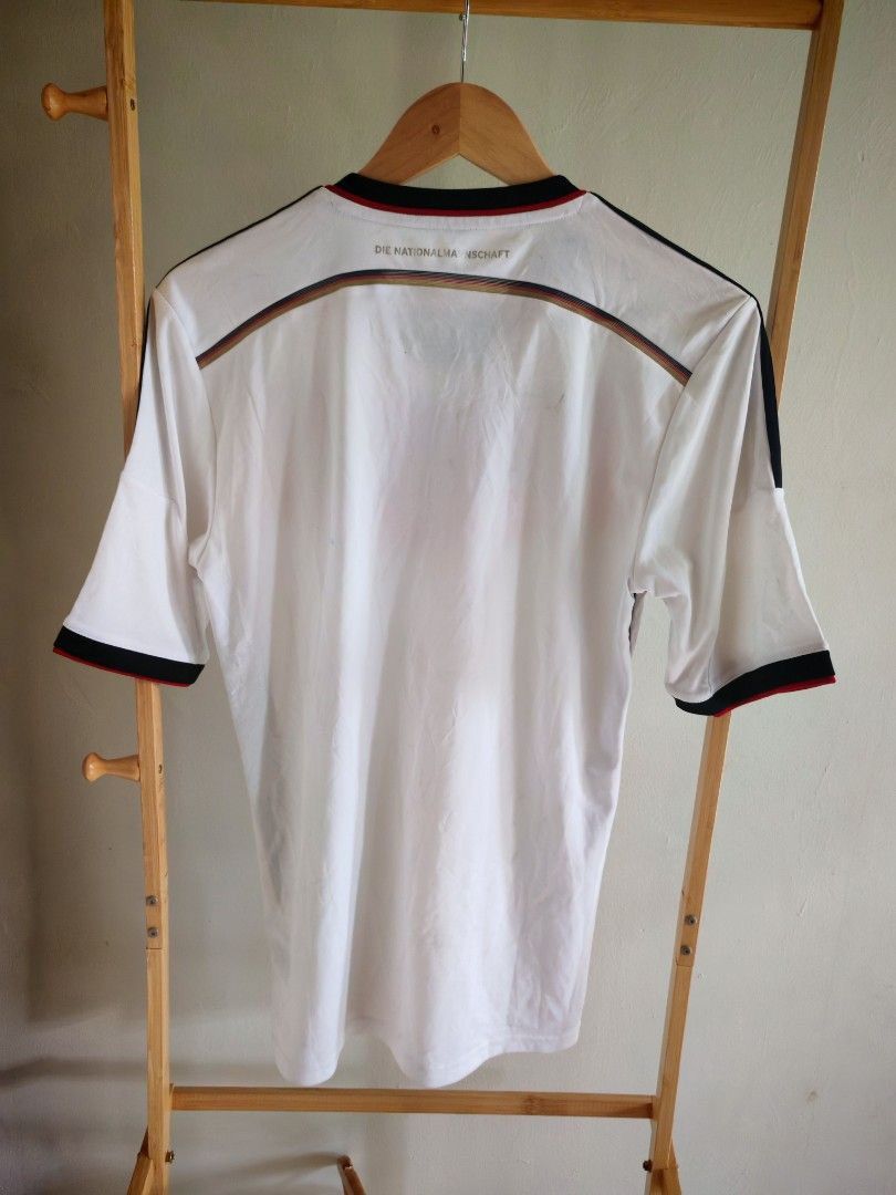 Adidas Adidas Germany 2014 World Cup Home Jersey (S Authentic) Size US S / EU 44-46 / 1 - 2 Thumbnail