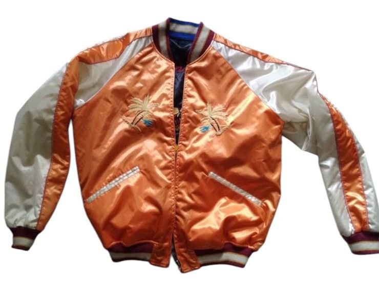 Japanese Brand 80s Reversible Japan Sukajan yokosuka Japanese lion Size US L / EU 52-54 / 3 - 3 Thumbnail