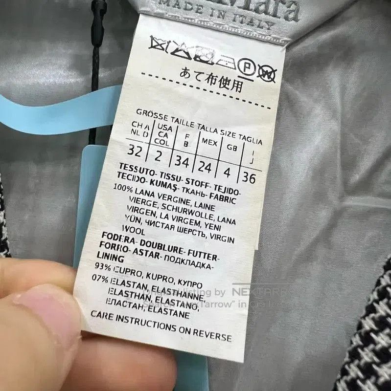 Max Mara MaxMara Gray Cotton Long Fall Coat . Size XXS / US 00 / IT 34 - 4 Thumbnail