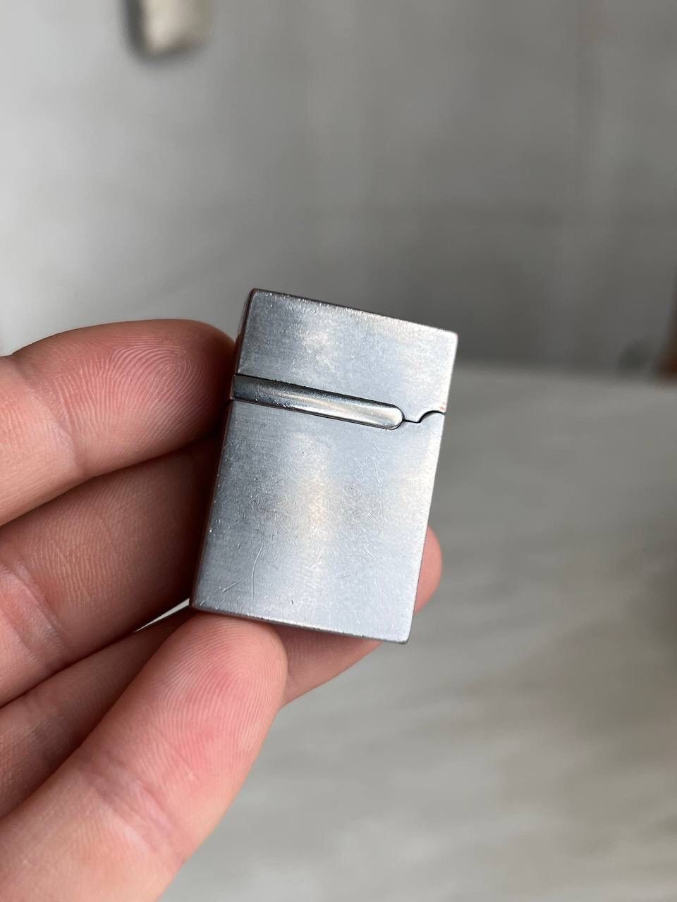 Japanese Brand × Vintage Y2K MICRO MINI ELEGANCE ICELAND 2005 GEOMETRIC METAL LIGHTER Size ONE SIZE - 9 Thumbnail