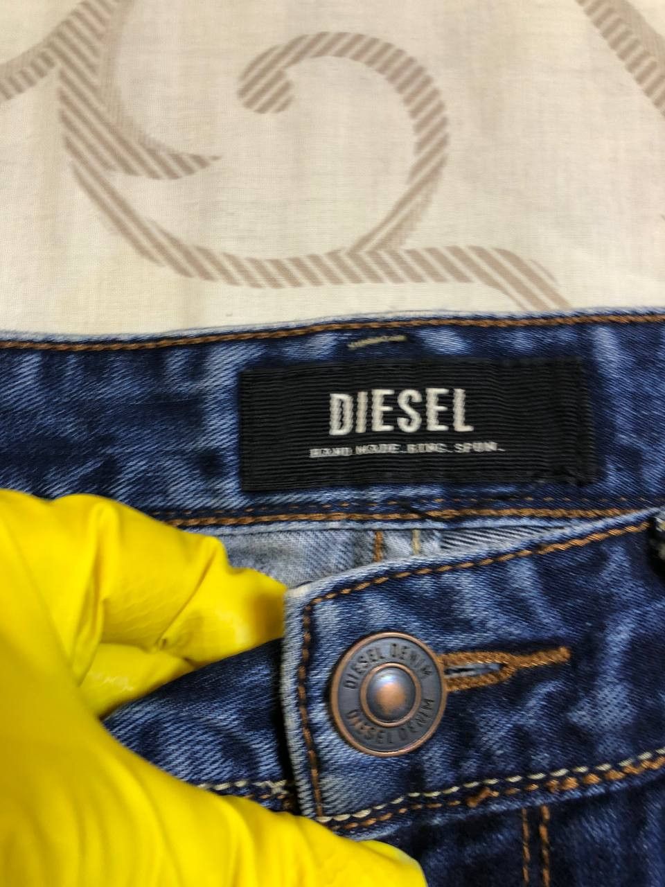 Diesel Diesel Straight Fit Denim Jeans Wash (Approx W32 x L30) Size US 32 / EU 48 - 13 Thumbnail