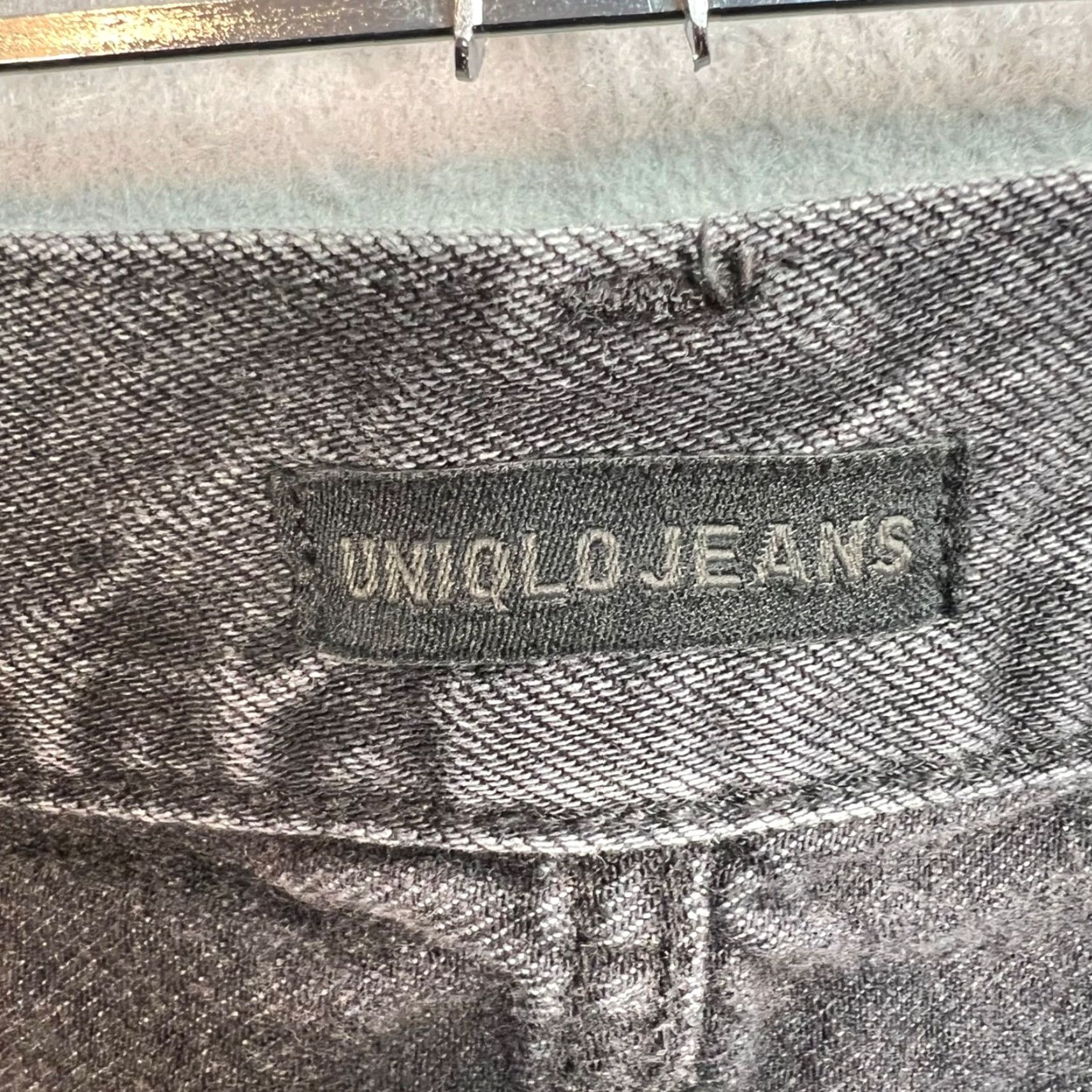 Uniqlo VINTAGE Uniqlo Jeans Adult 32 Gray Denim 100% Cotton Straight Leg 5-Pocket Mens Size US 32 / EU 48 - 3 Thumbnail