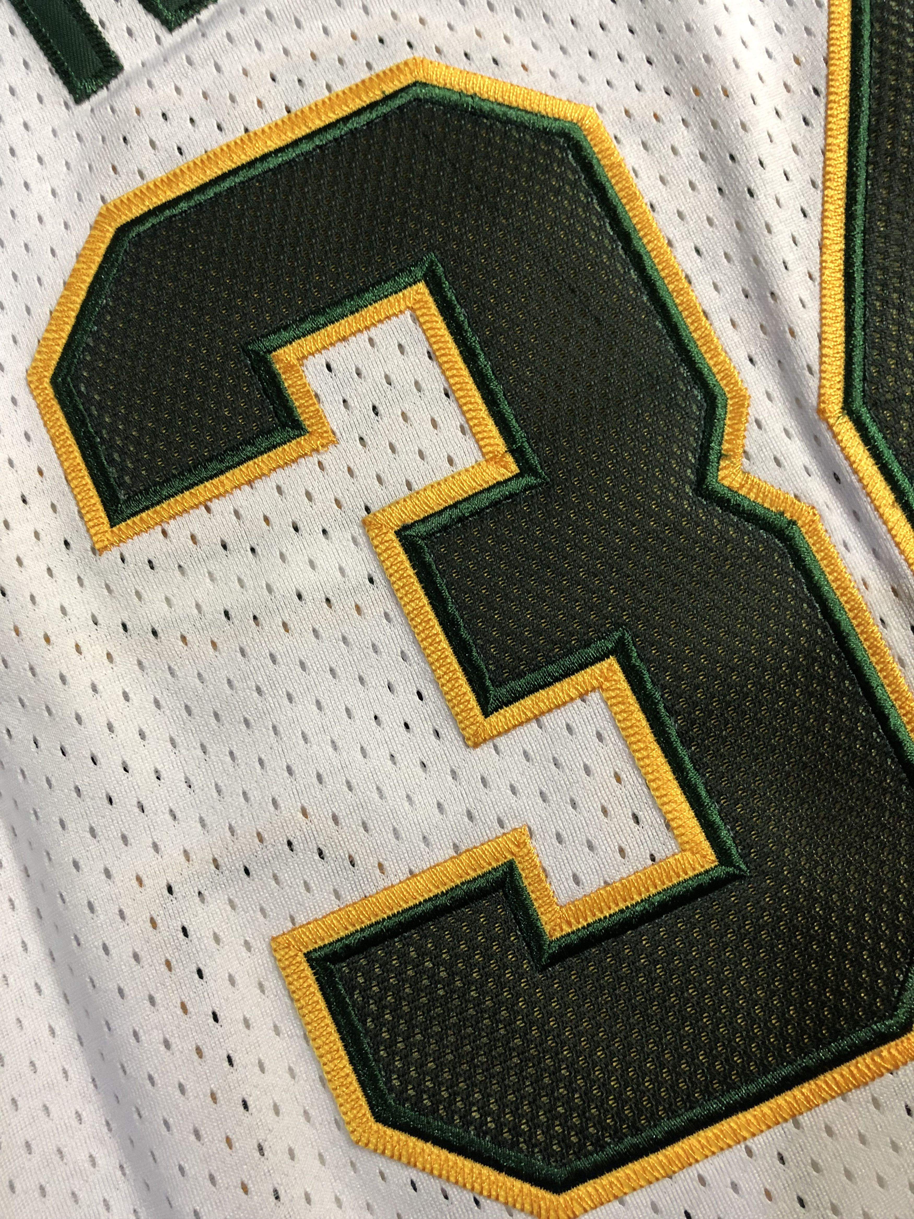 Vintage Seattle Allen White Jersey Size US XXL / EU 58 / 5 - 4 Thumbnail