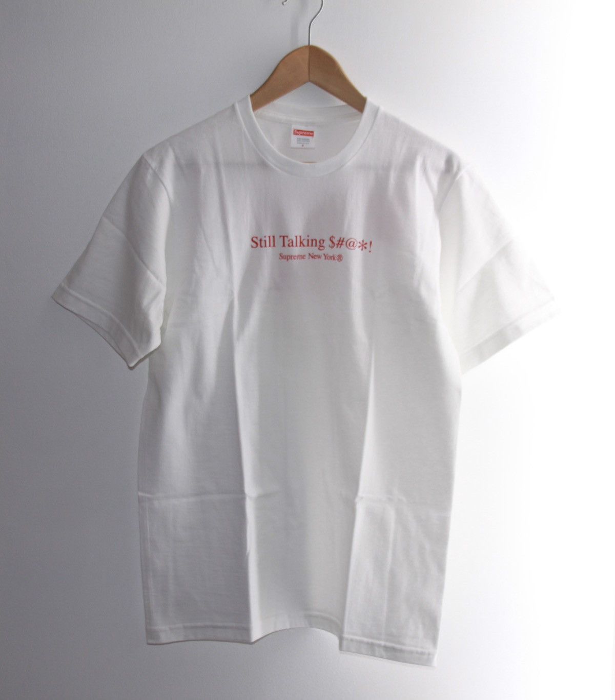 Supreme SUPREME Still Talking Tee White/Red SS22 Size US S / EU 44-46 / 1 - 3 Thumbnail