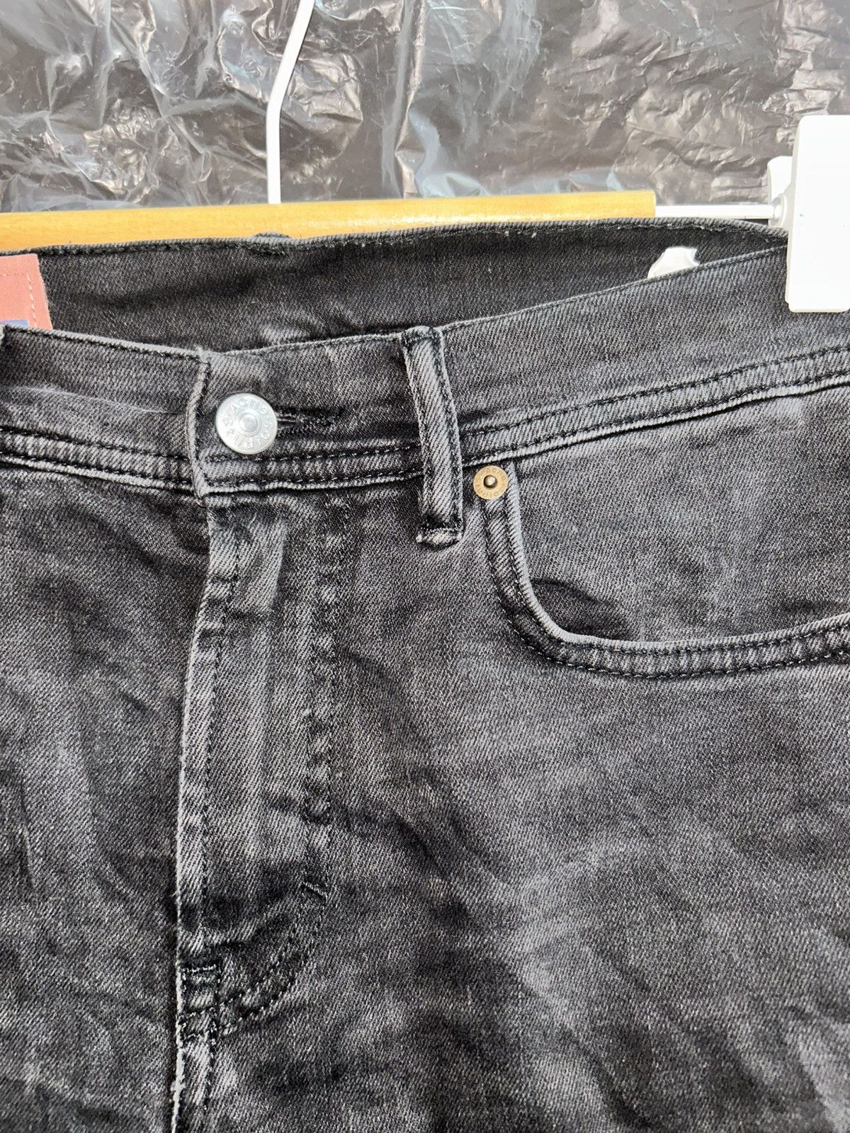 Acne Studios North Used Black Slim Fit Jeans Size US 30 / EU 46 - 12 Thumbnail