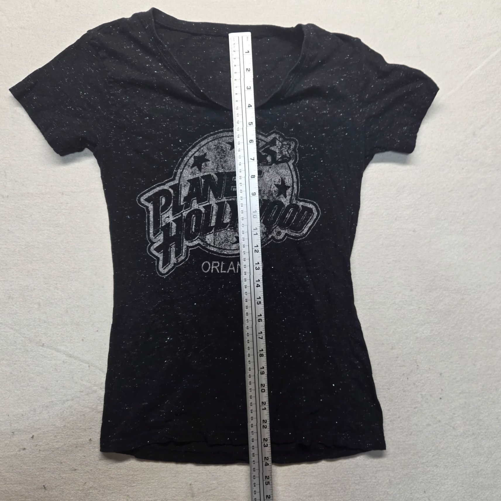 Planet Hollywood VINTAGE Planet Hollywood Unisex T-Shirt Small Black Stitch 90s Cotton Crew Neck Short Sleeve Shirt Size S / US 4 / IT 40 - 5 Thumbnail