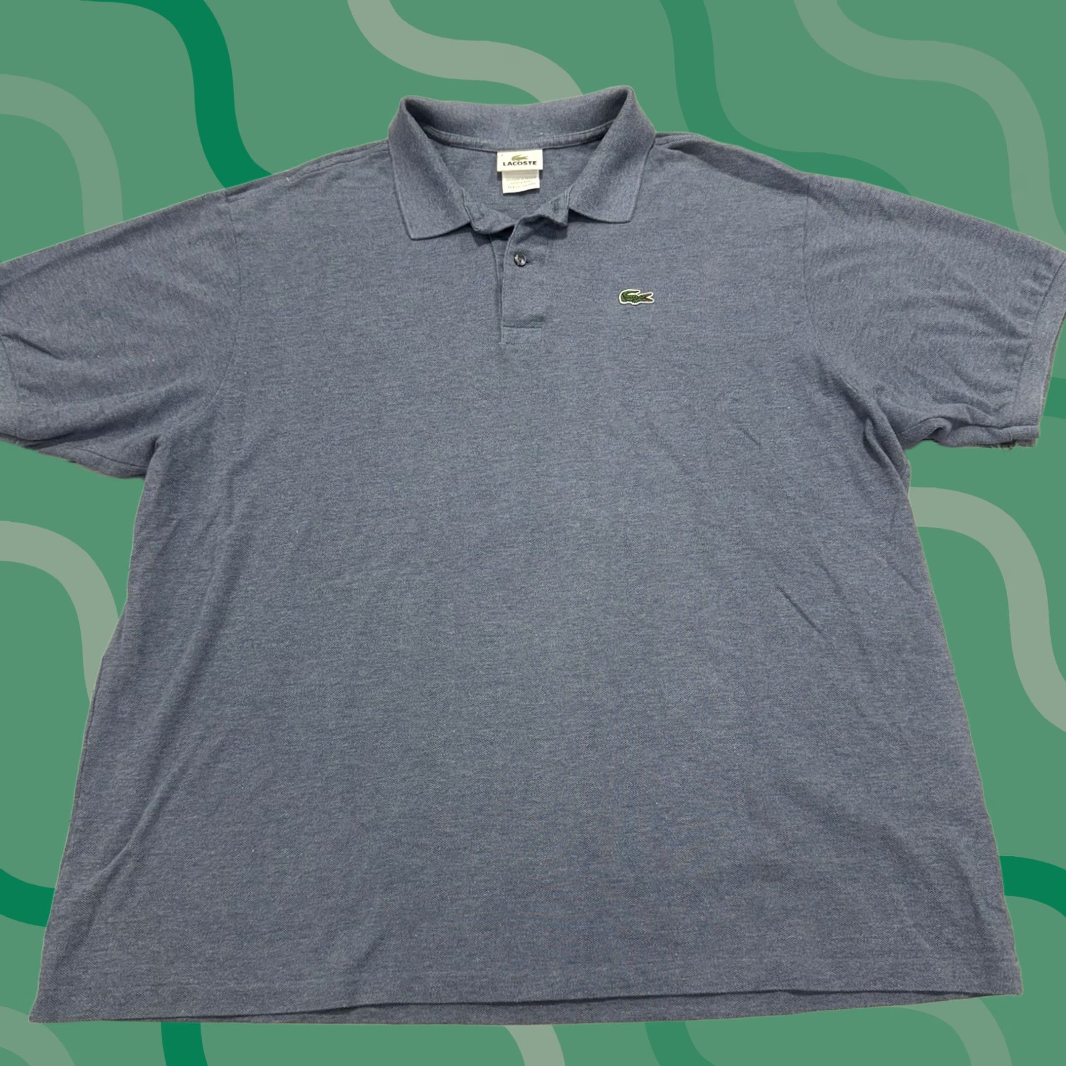 Lacoste Lacoste Polo Shirt Mens 4XL Blue Short Sleeve Cotton Preppy Tennis Shirt Size US XXL / EU 58 / 5 - 1 Thumbnail