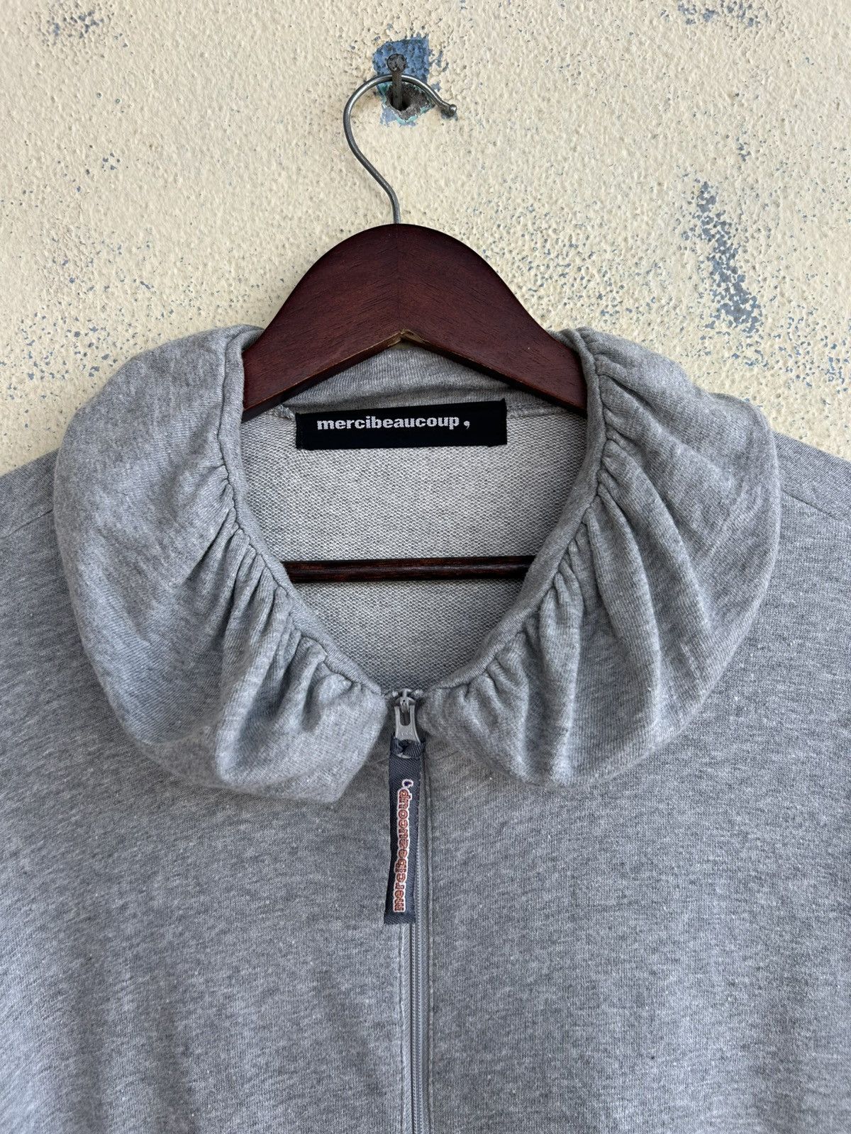 mercibeaucoup Mercibeaucoup Zip Up Sweatshirt Size ONE SIZE - 6 Thumbnail