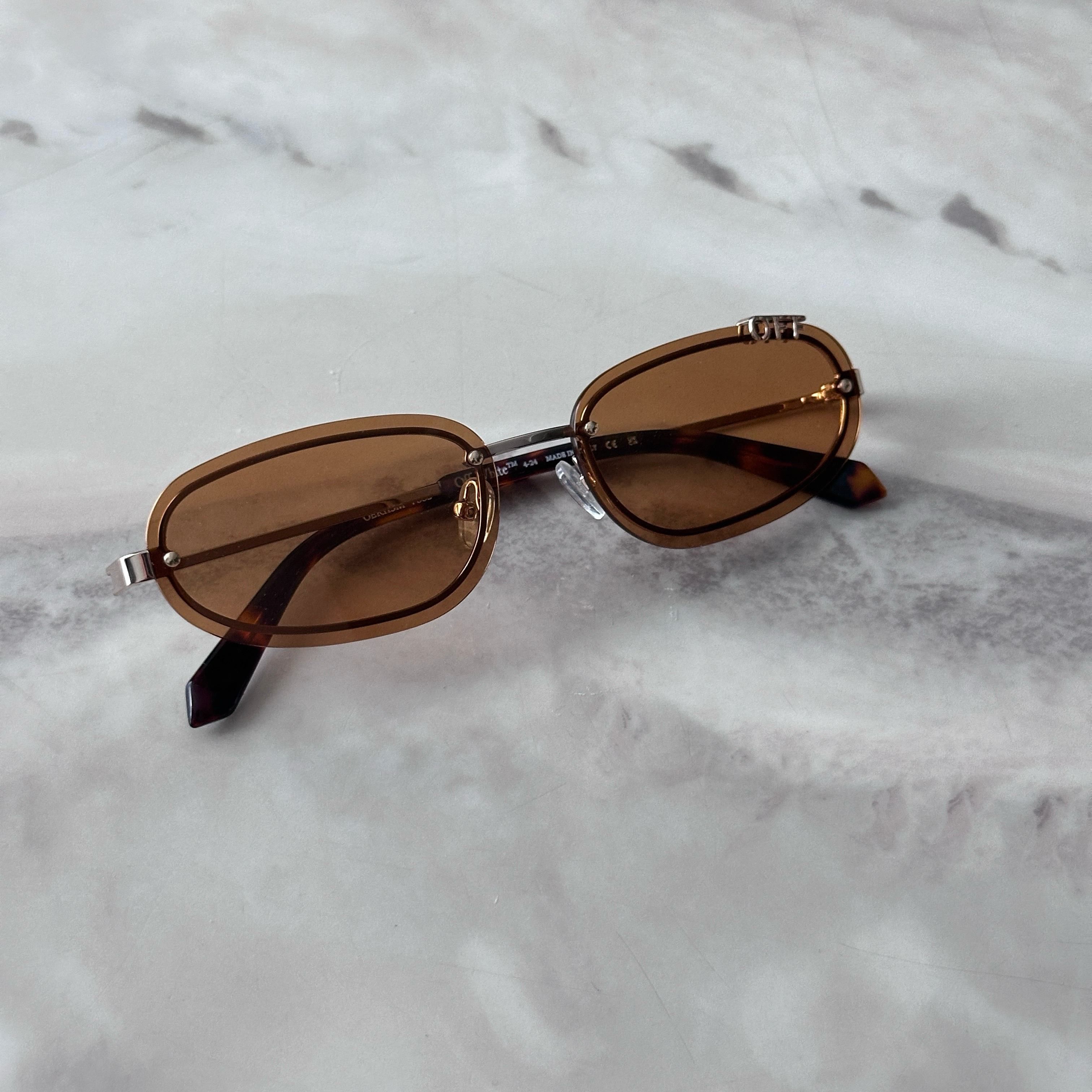 Off-White OFF WHITE MIAMI OERI13M 7662 GOLD CAMEL Size ONE SIZE - 6 Thumbnail