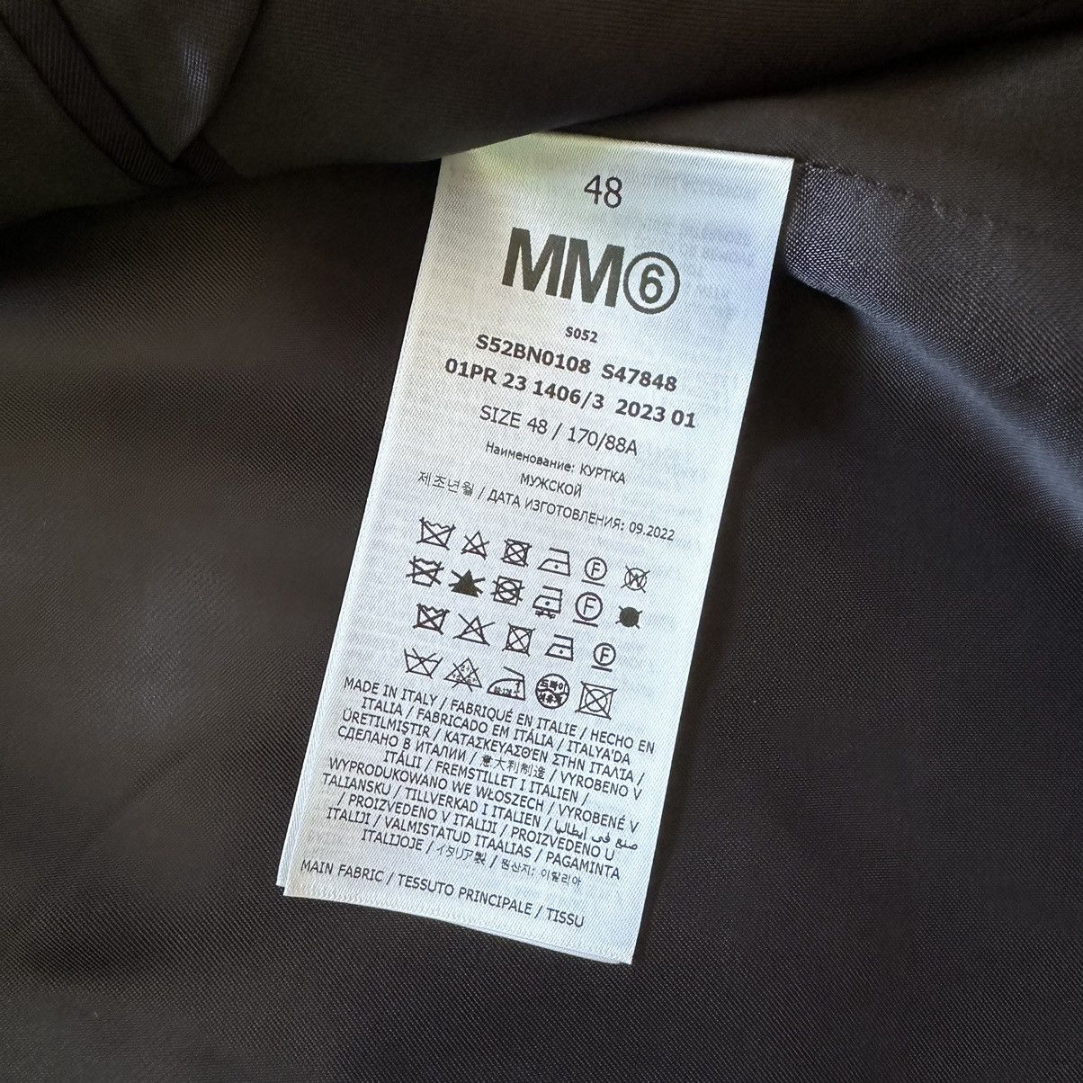 Maison Margiela Spring Sale - Maison Margiela Collarless Blazer Size 38R - 4 Thumbnail