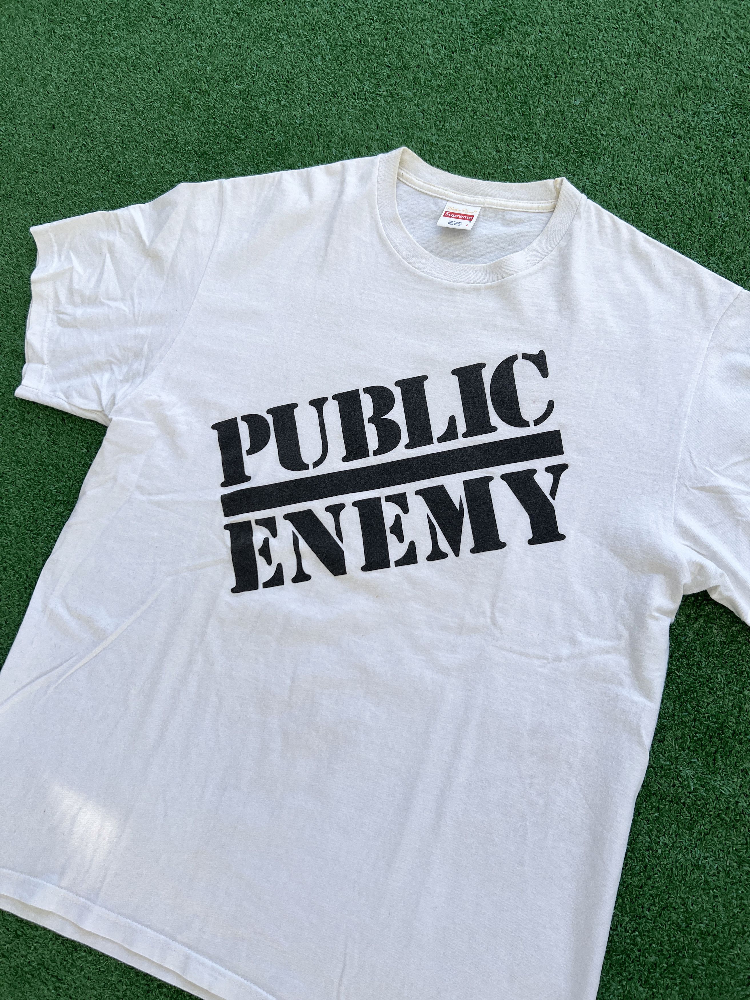 Public Enemy × Supreme × Undercover Supreme Undercover Public Enemy Tee SS18 Size US L / EU 52-54 / 3 - 3 Thumbnail