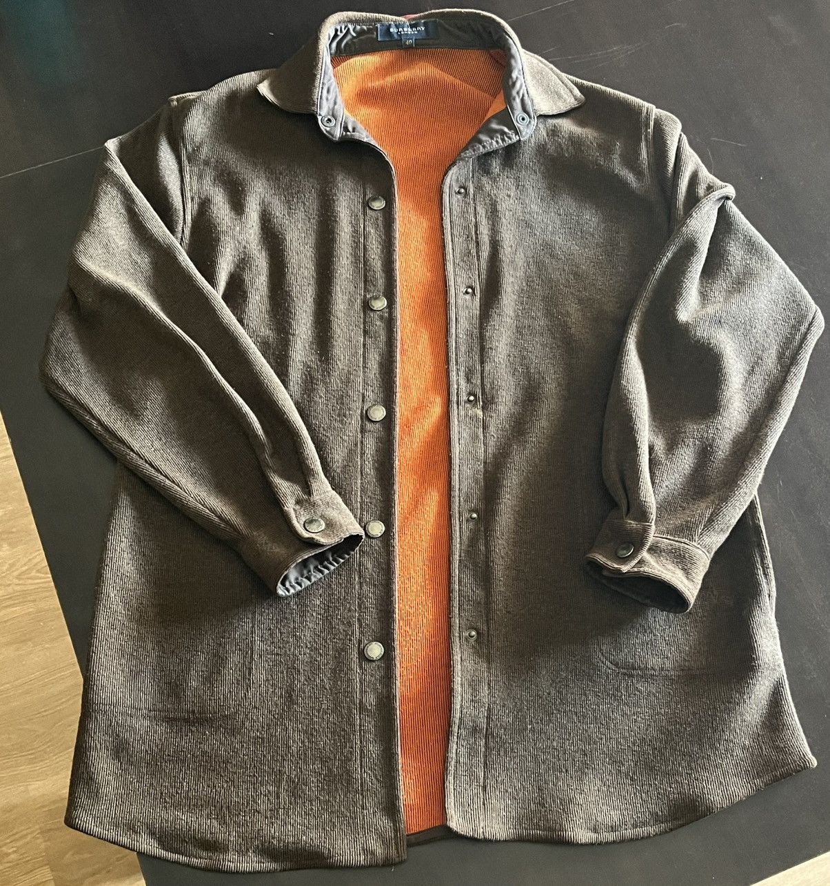Burberry Burberry London Corduroy Overshirt Jacket Brown M Size US M / EU 48-50 / 2 - 2 Thumbnail