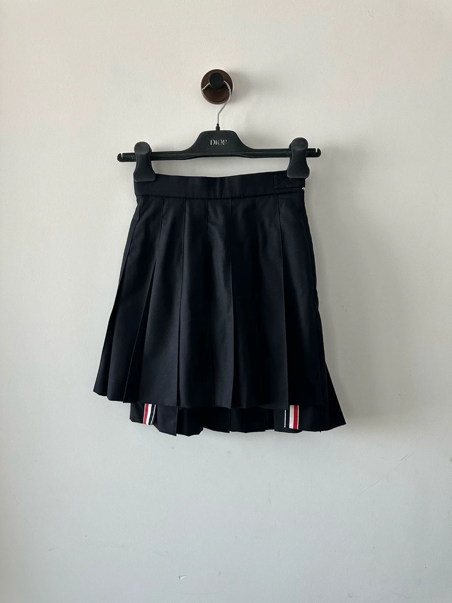 Thom Browne Thom Browne Blue Pleated Skirt 34 Size 25" / US 0 / IT 36 - 1 Thumbnail