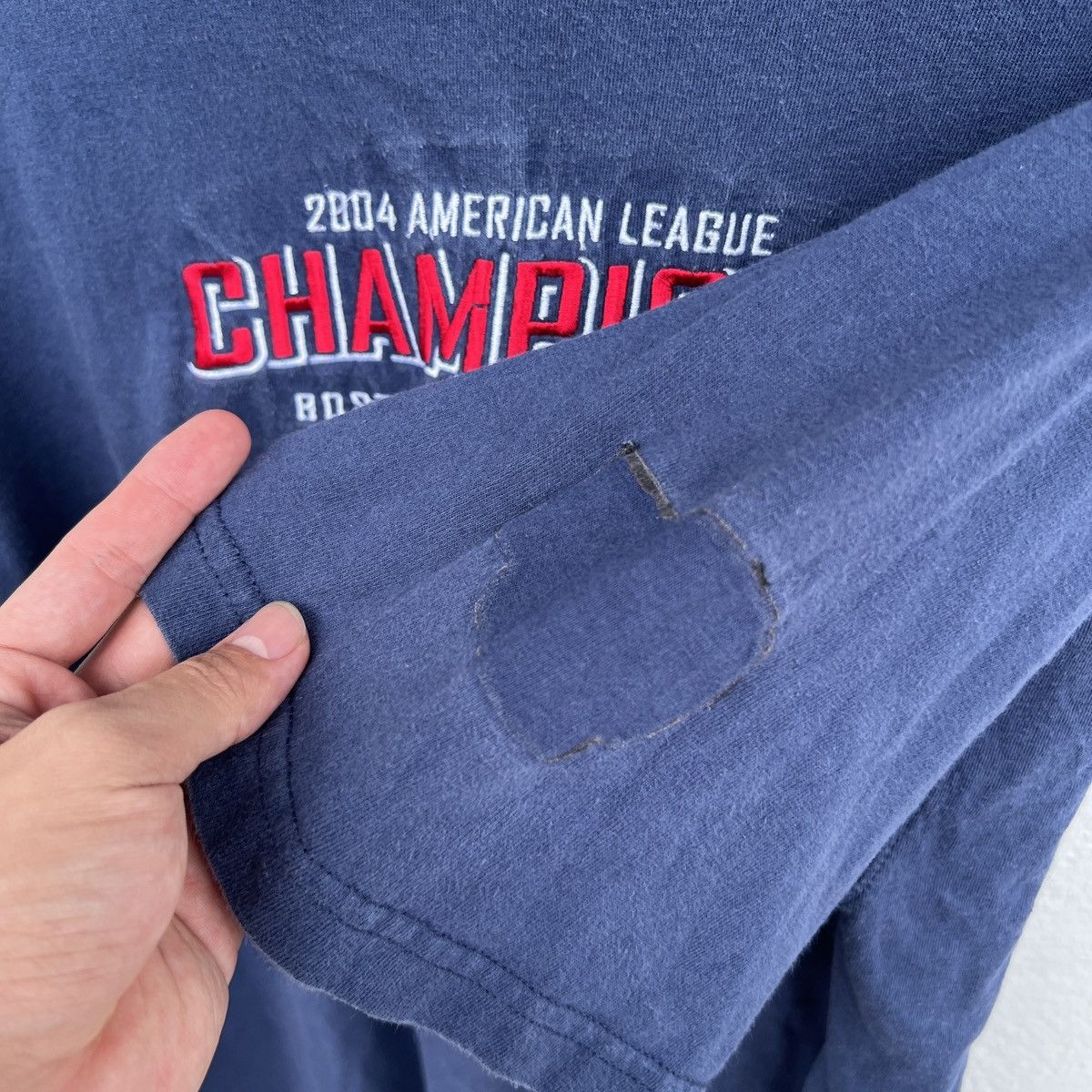 MLB × Vintage 04’ MLB Boston Red Sox Champions Tee Size US XL / EU 56 / 4 - 4 Thumbnail