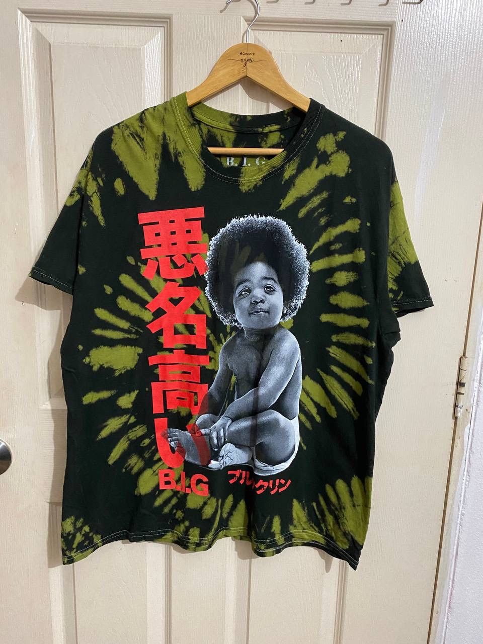 Rap Tees Vintage Y2K Notorious Big Tie Dye Shirt Size US XL / EU 56 / 4 - 1 Thumbnail