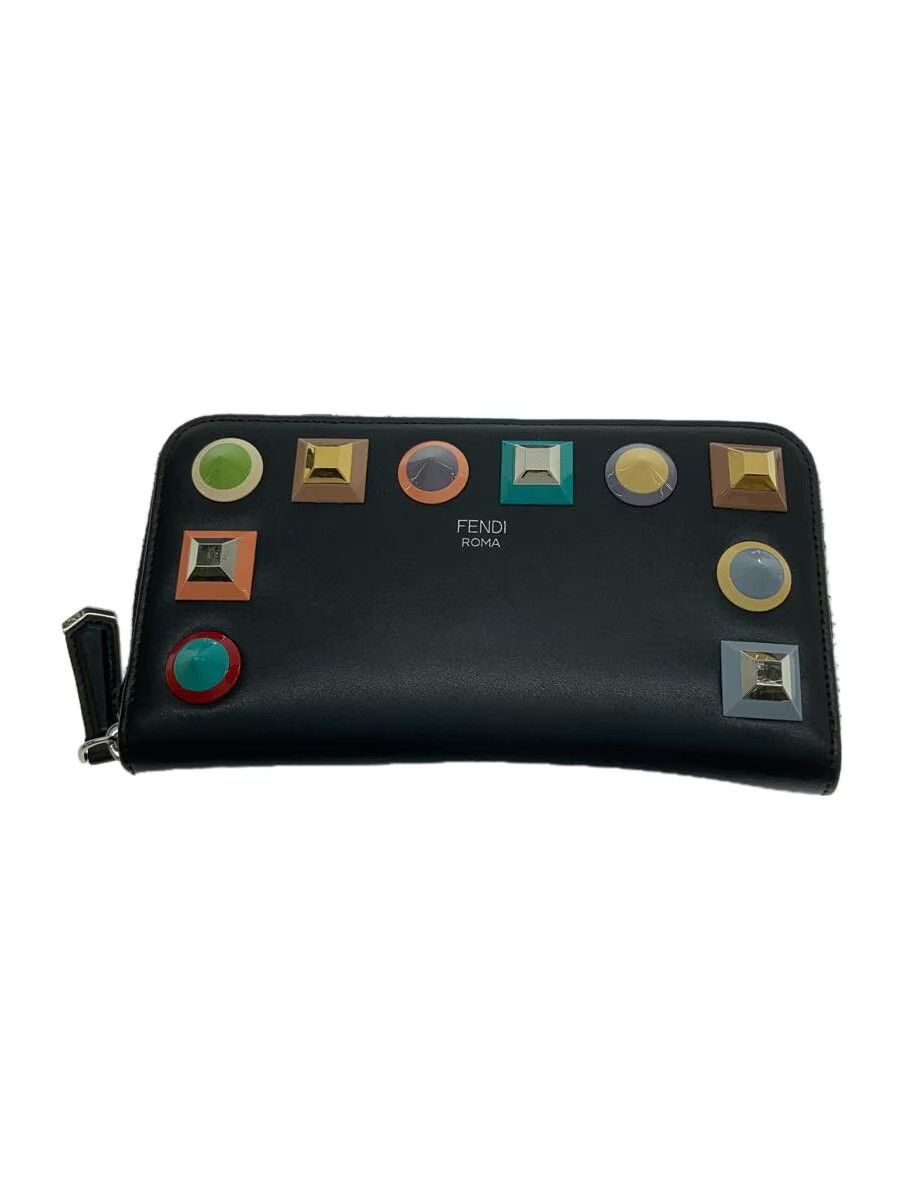 Fendi Fendi Leather Long Wallet Black Size ONE SIZE - 1 Thumbnail
