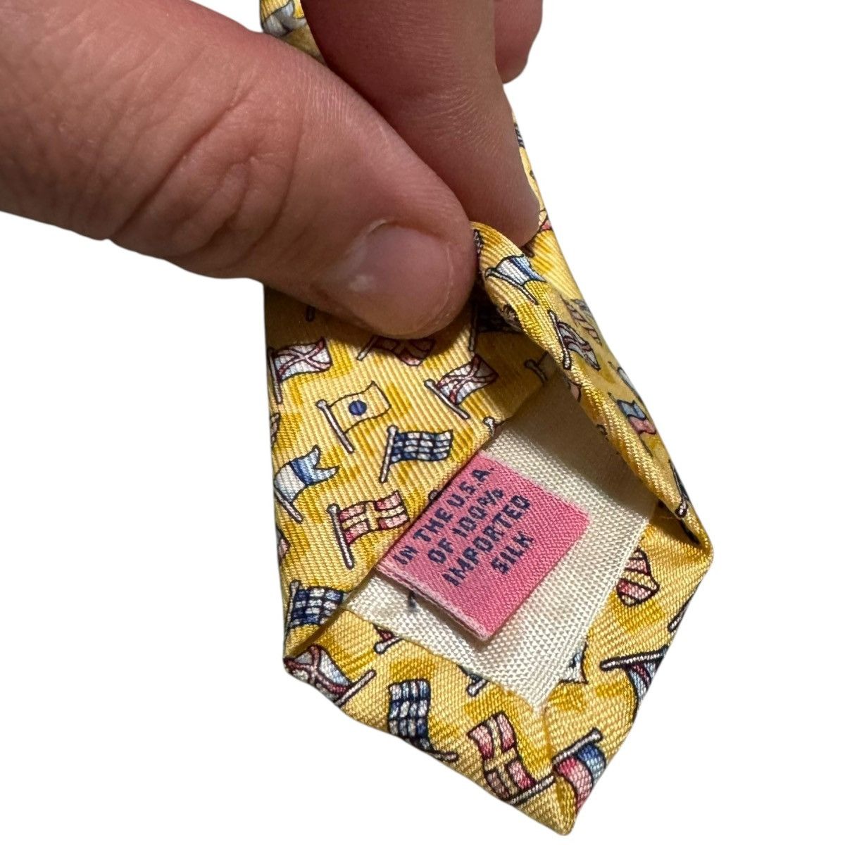 Vineyard Vines Vineyard Vines International Maritime Signal Flags Silk Tie Size ONE SIZE - 4 Thumbnail