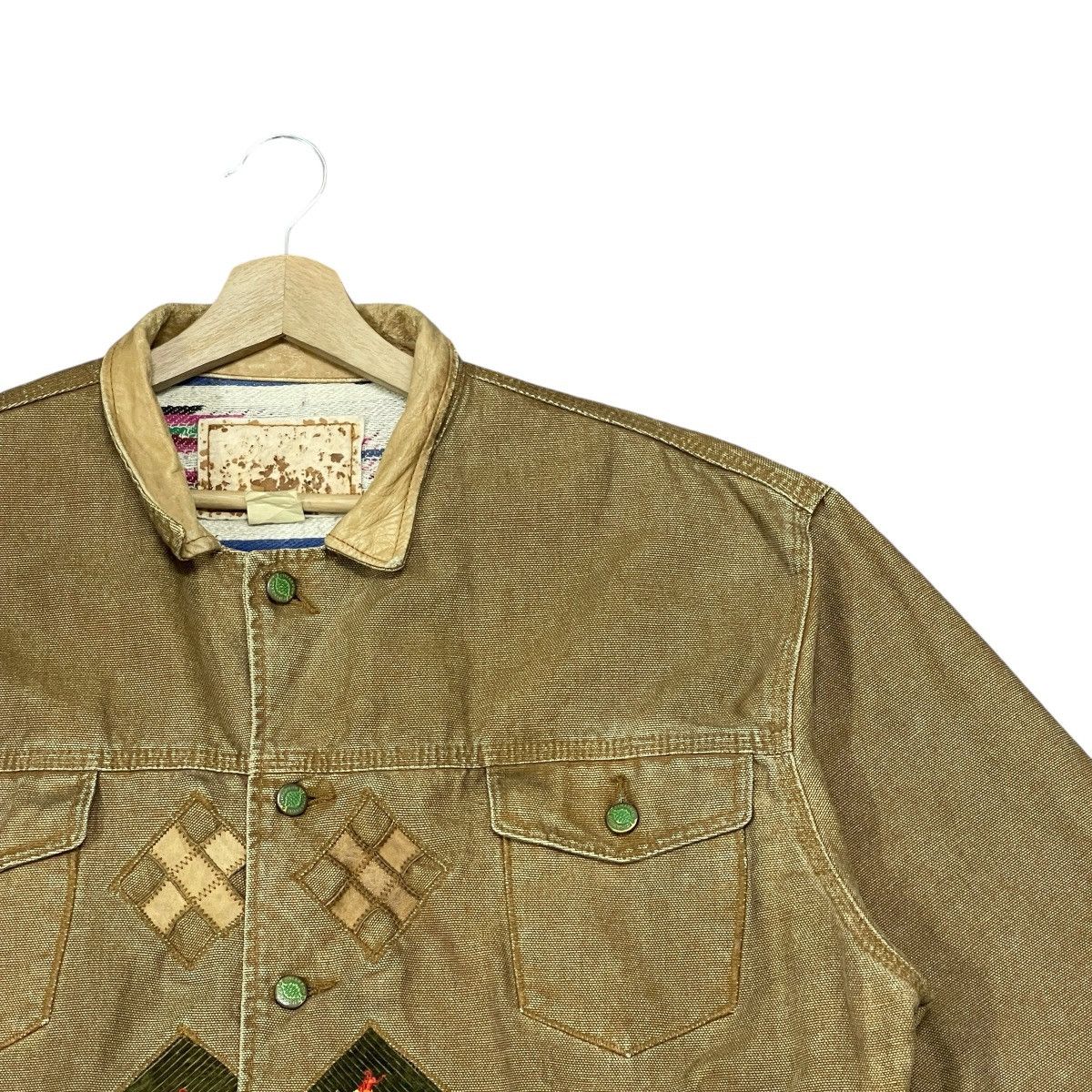 Vintage Vintage Cimarron Embroidered Denim Jacket Southwestern Style Size US L / EU 52-54 / 3 - 2 Thumbnail