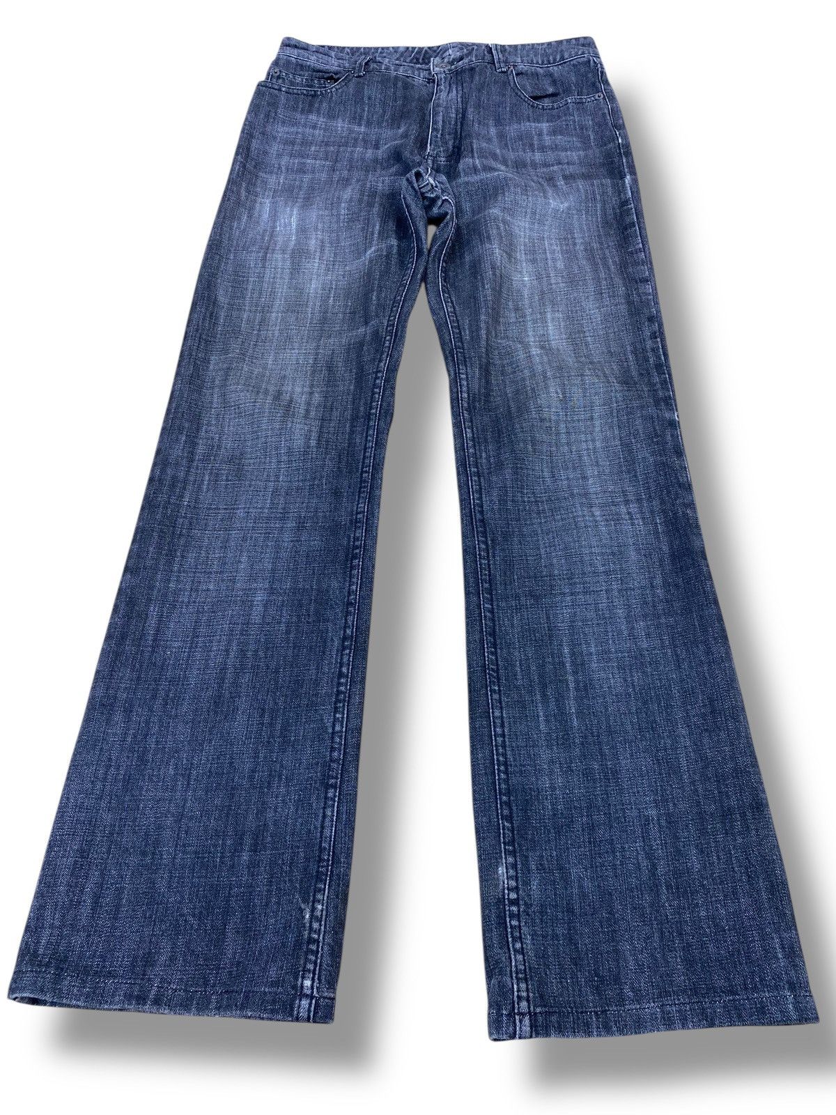DKNY DKNY Brand Black Wash Flare Style Jeans Size US 30 / EU 46 - 1 Thumbnail