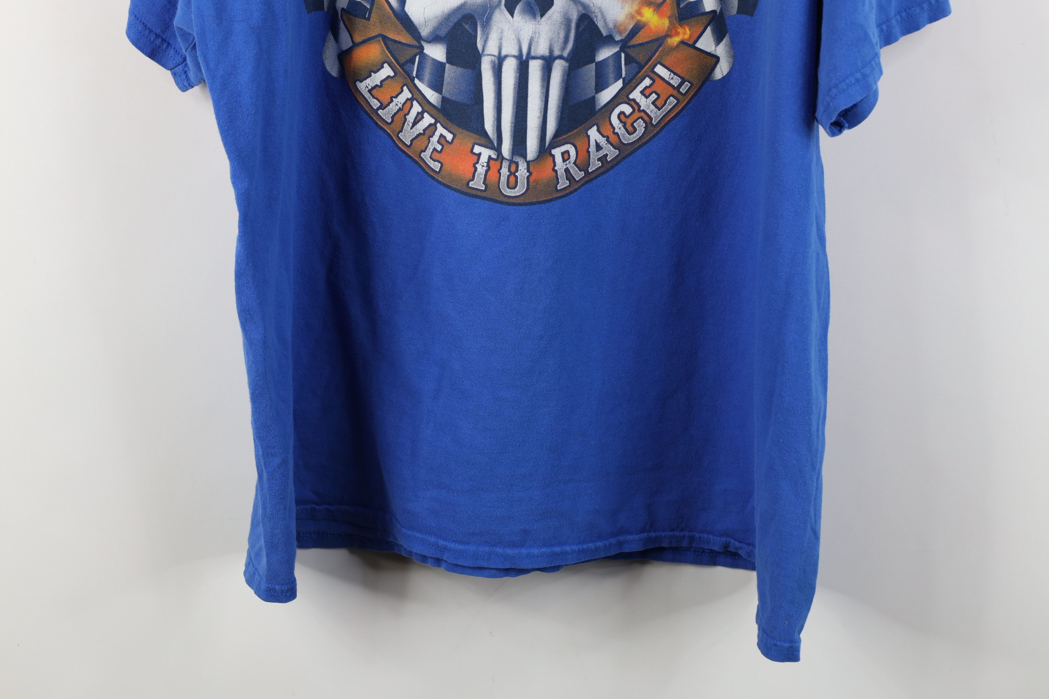Vintage Vintage Y2K Bristol Motor Speedway Tennessee Fire T-Shirt Size US XXL / EU 58 / 5 - 15 Thumbnail