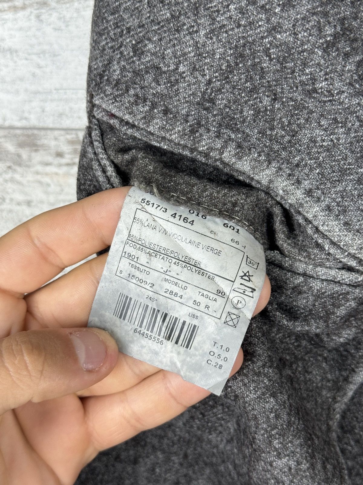 L.B.M. 1911 Mens Vintage L.B.M. 1911 blazer grey jacket size 50 luxury Size US M / EU 48-50 / 2 - 12 Thumbnail