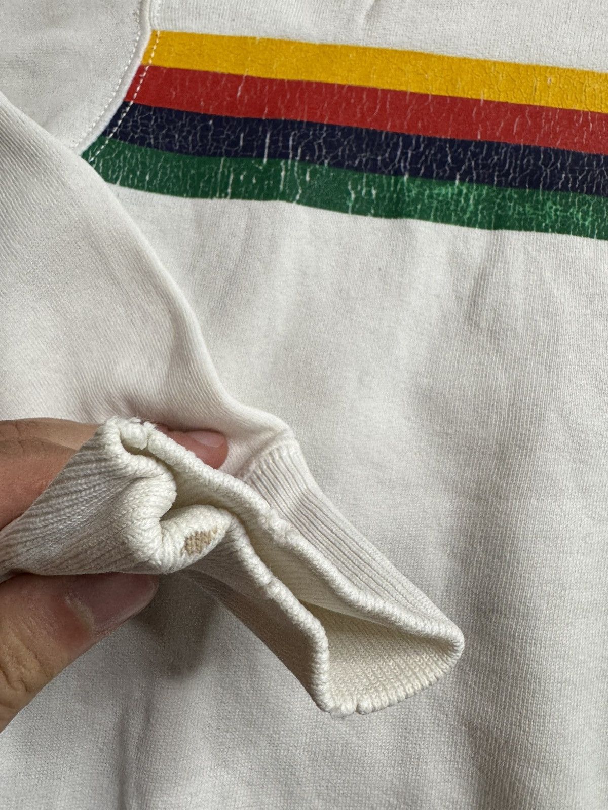 Polo Ralph Lauren Vintage Polo Ralph Lauren polo bearBig Logo white sweater Size US S / EU 44-46 / 1 - 7 Thumbnail