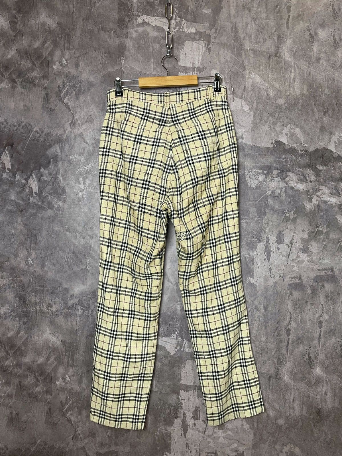 Burberry × Vintage Burberry nova check pants vintage full print Size 28" / US 6 / IT 42 - 14 Thumbnail