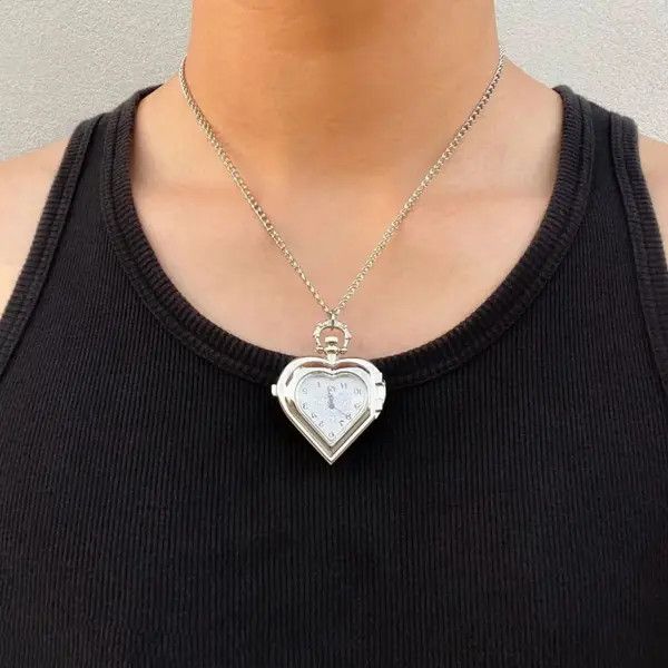 Jewelry Kimiko x Misac Love Pocket Watch Pendant Necklace Size ONE SIZE - 8 Thumbnail