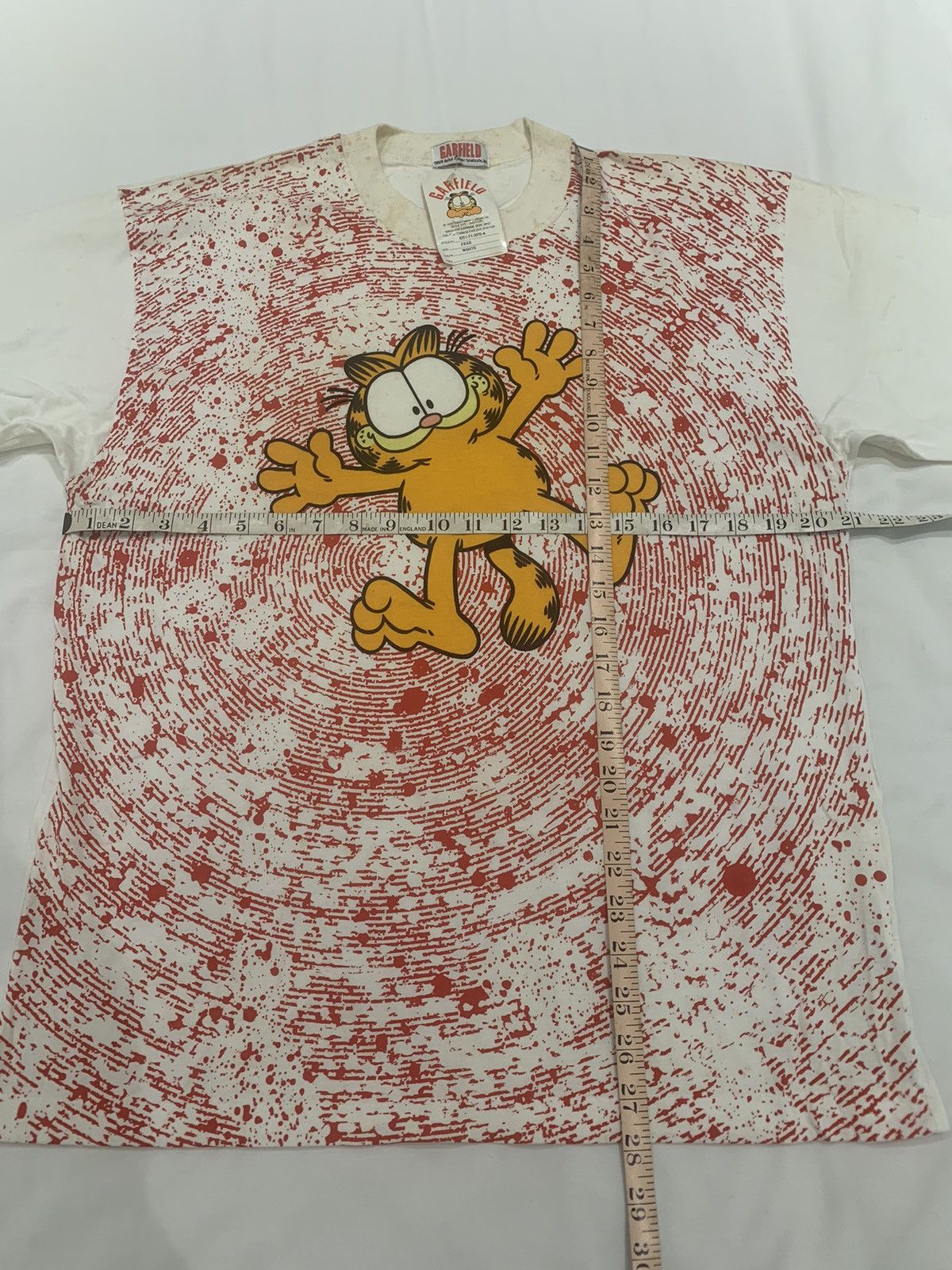 Vintage Vintage garfield tshirt Size US L / EU 52-54 / 3 - 3 Thumbnail