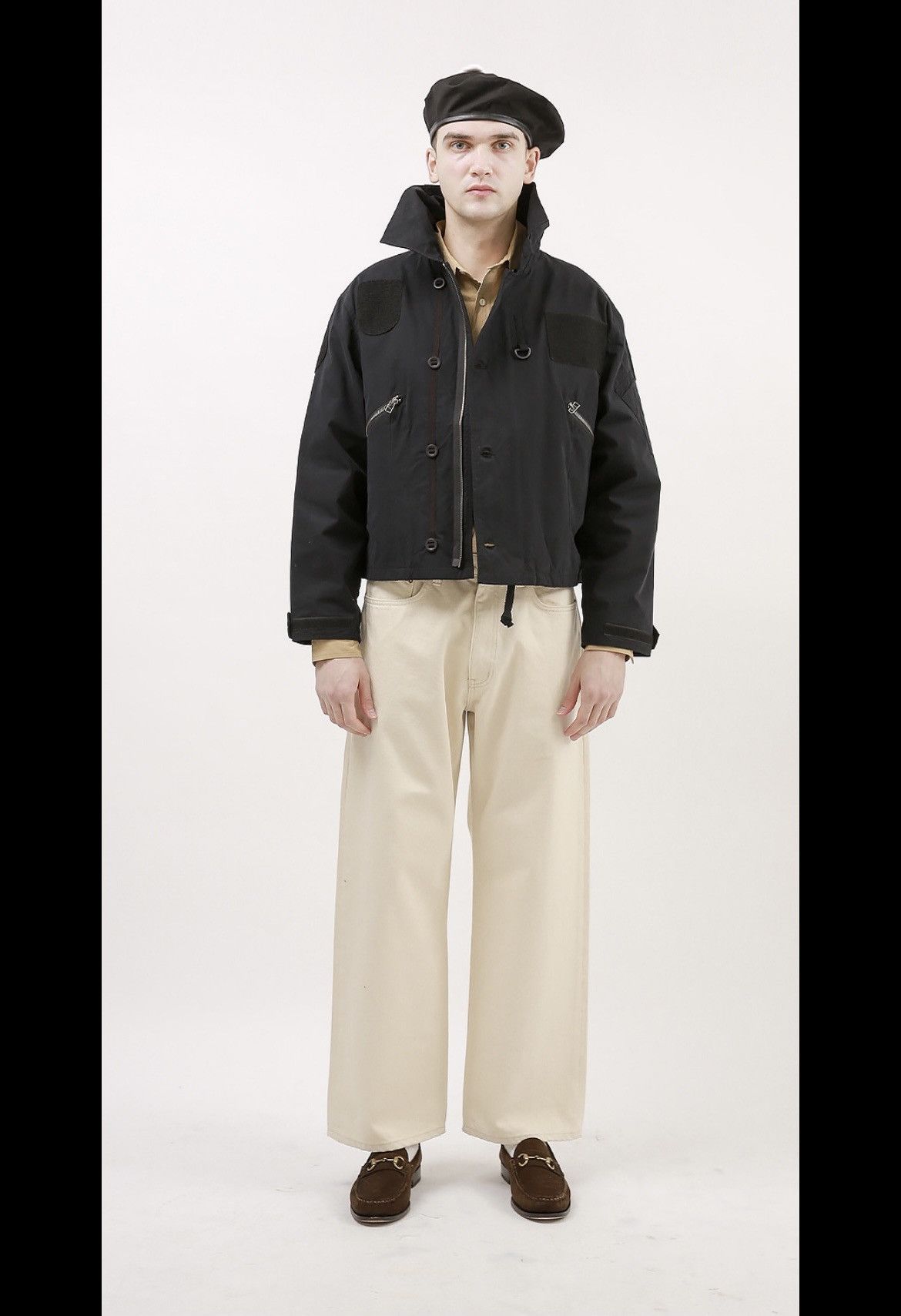 Beams Plus Outstanding & Co RAF MK3 Jacket Black Size US L / EU 52-54 / 3 - 14 Thumbnail