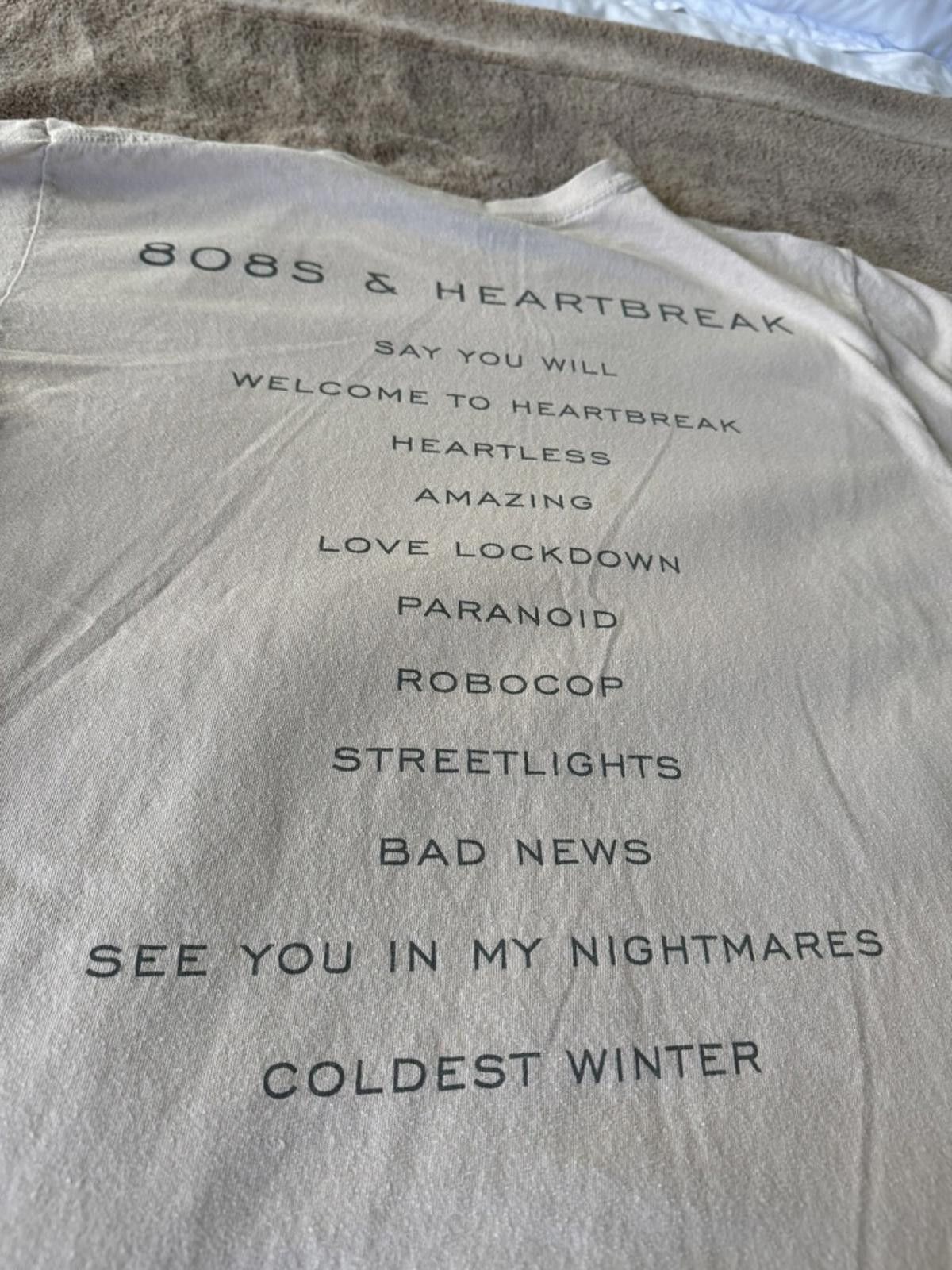 Kanye West Kanye West 808s & Heartbreak Hollywood Bowl 2015 T-Shirt Size US L / EU 52-54 / 3 - 5 Thumbnail