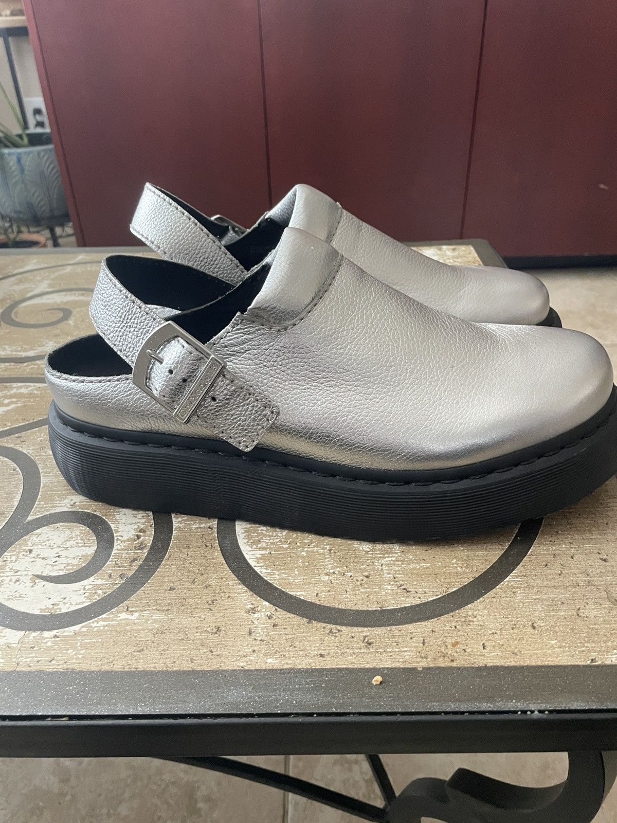 Dr. Martens Laketen leather slip ons Size US 12 / EU 45 - 6 Thumbnail