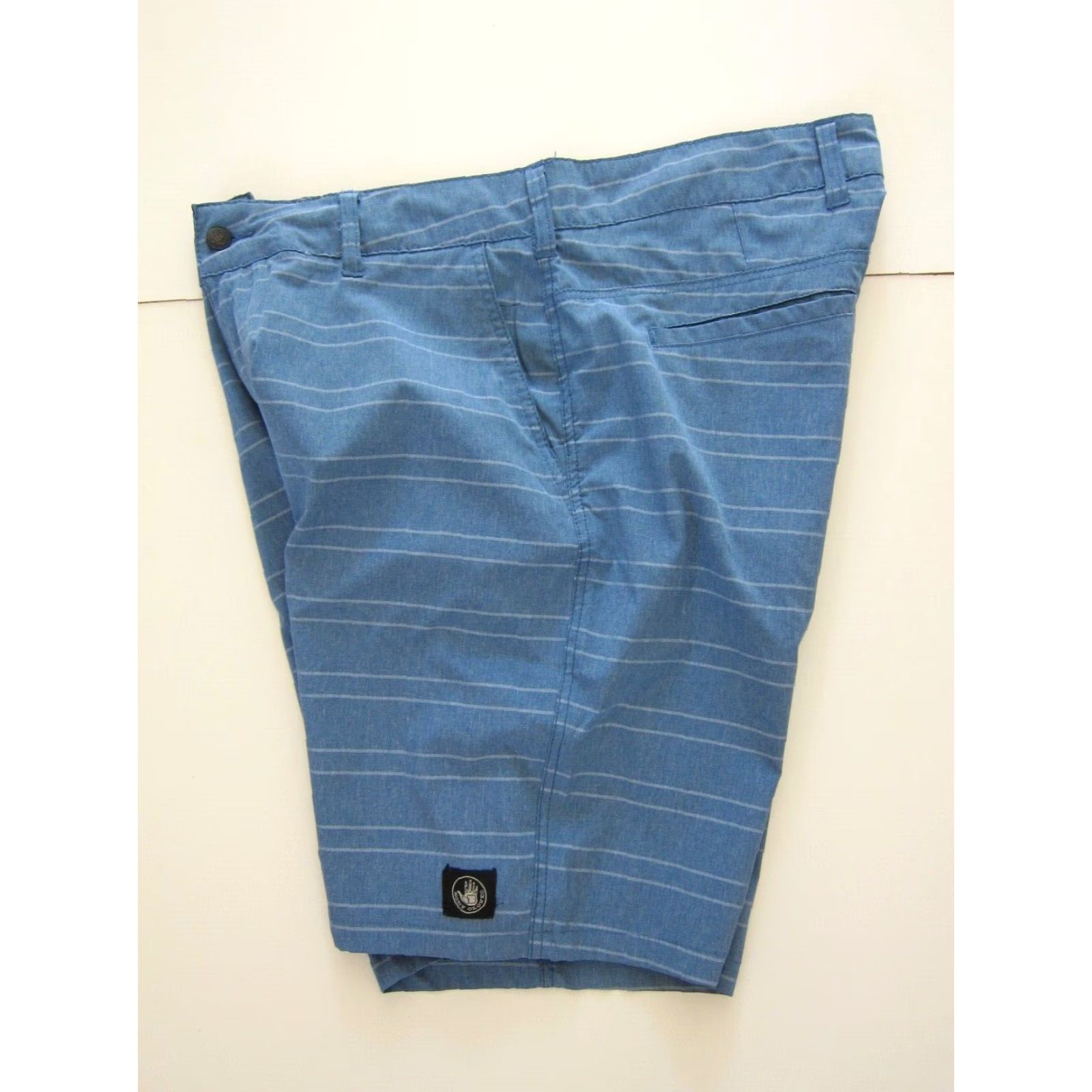 Body Glove Body Glove Blue Stripe Active Stretch Pocket Chino Short Men 38 Size US 38 / EU 54 - 3 Thumbnail